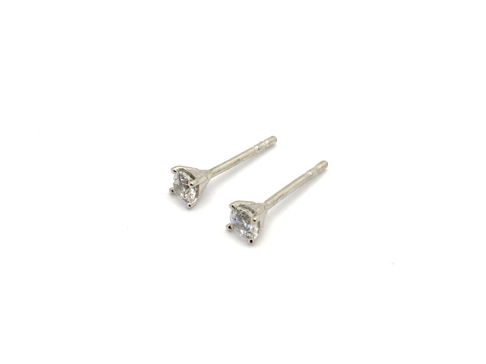 Pendientes Oro 18k Con Circonita - Imagen 2
