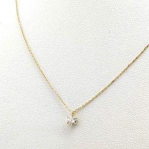 Gargantilla Oro 18k Con Circonita 21cm