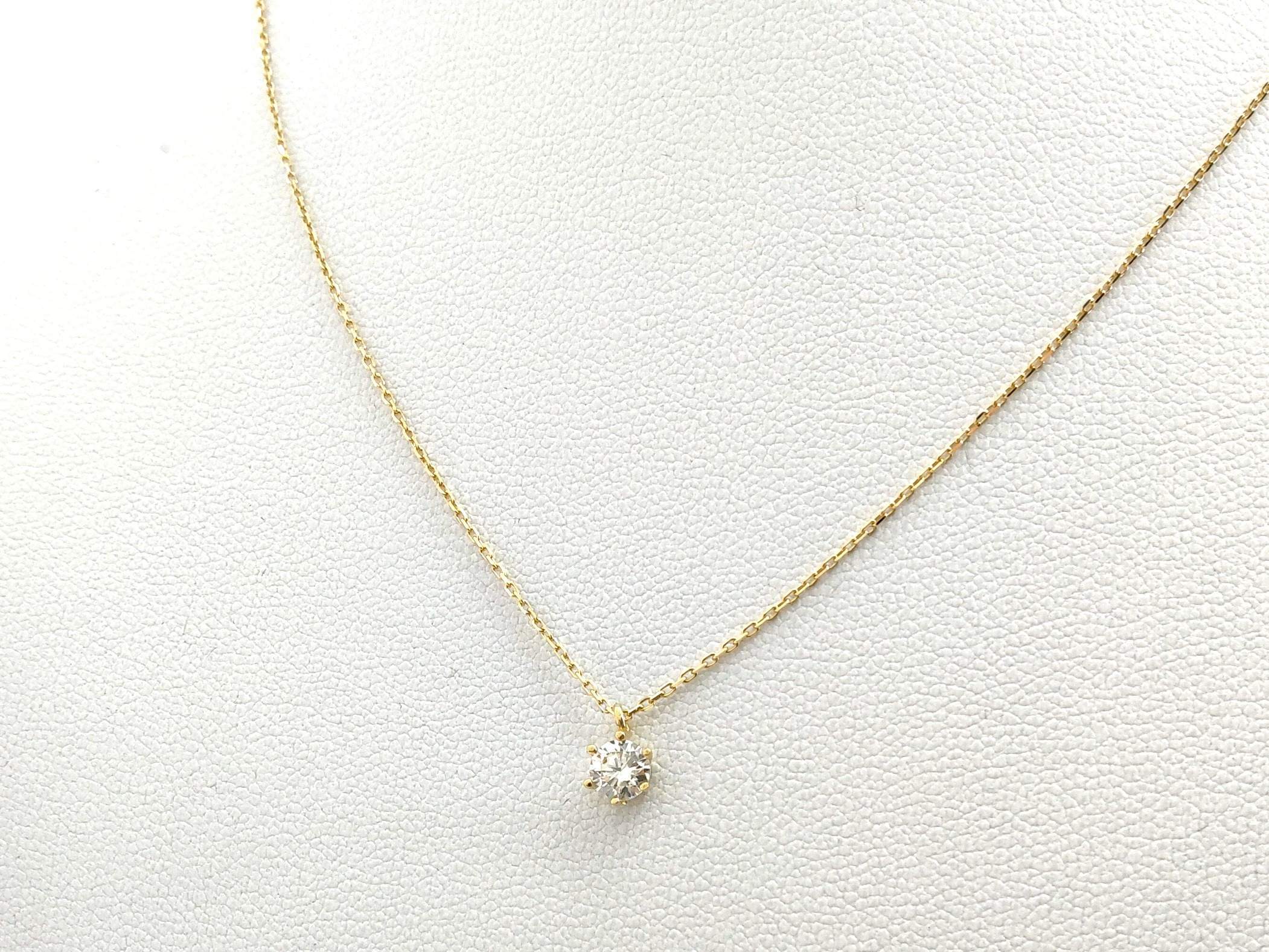 Gargantilla Oro 18k Con Circonita 21cm