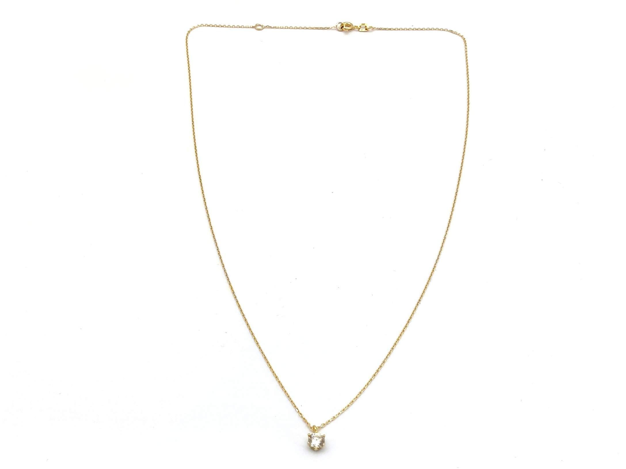 Gargantilla Oro 18k Con Circonita 21cm - Imagen 2