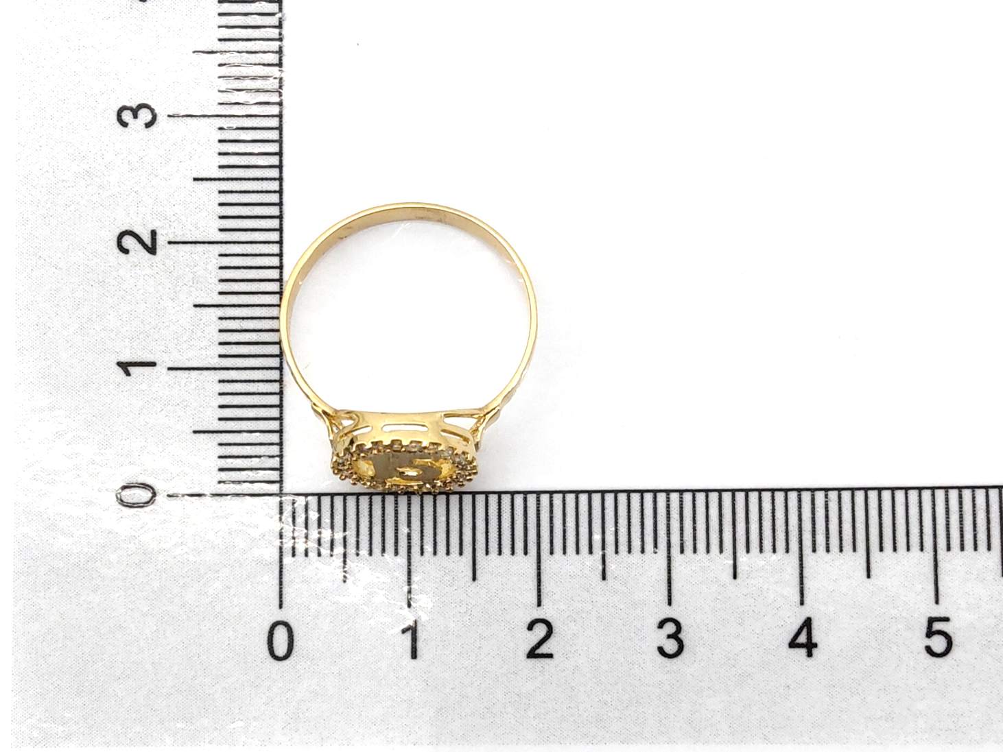 Sortija Oro 18k Con Circonita - Imagen 5