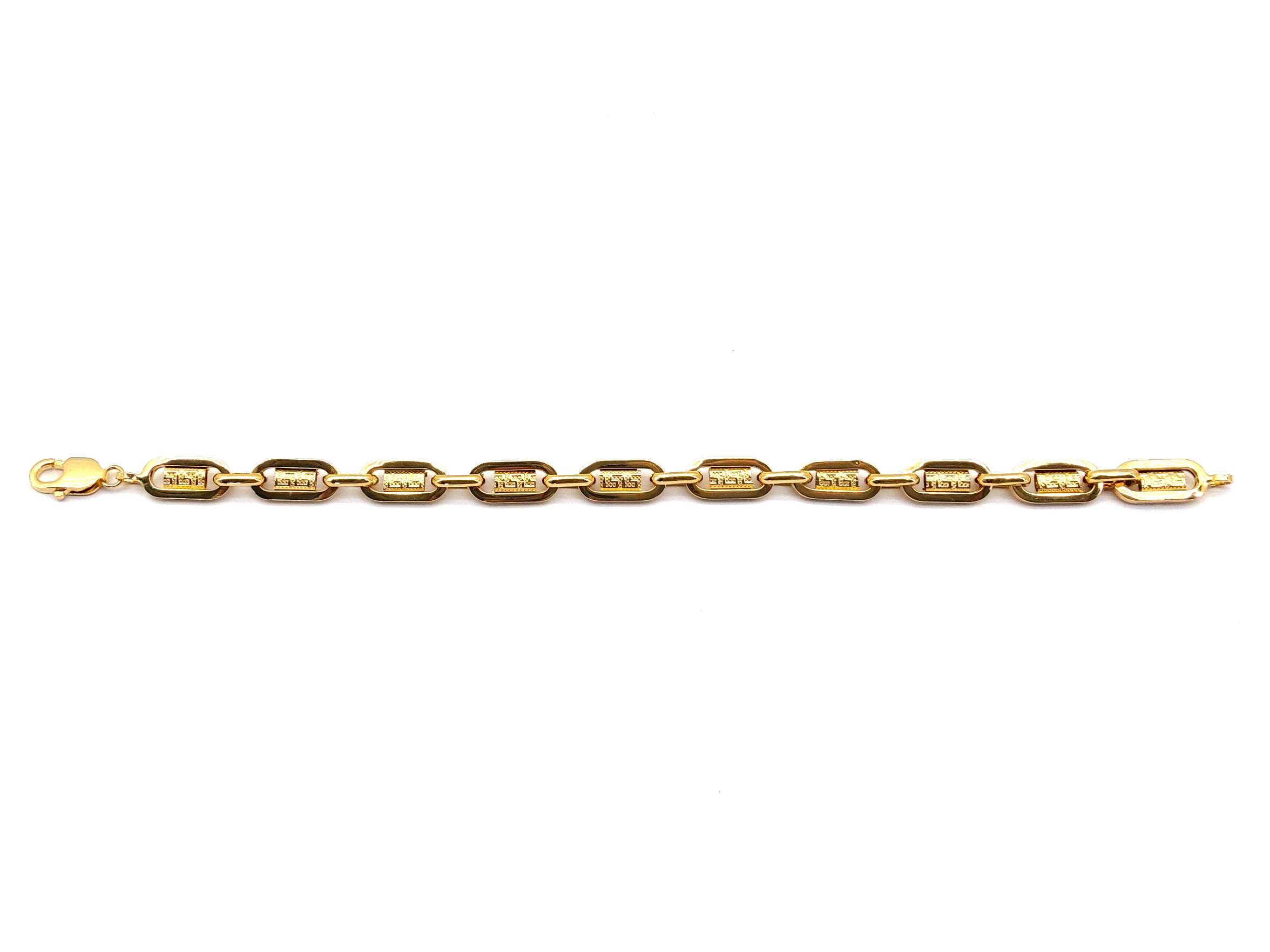 Pulsera Oro 18k Con Circonita - Imagen 2