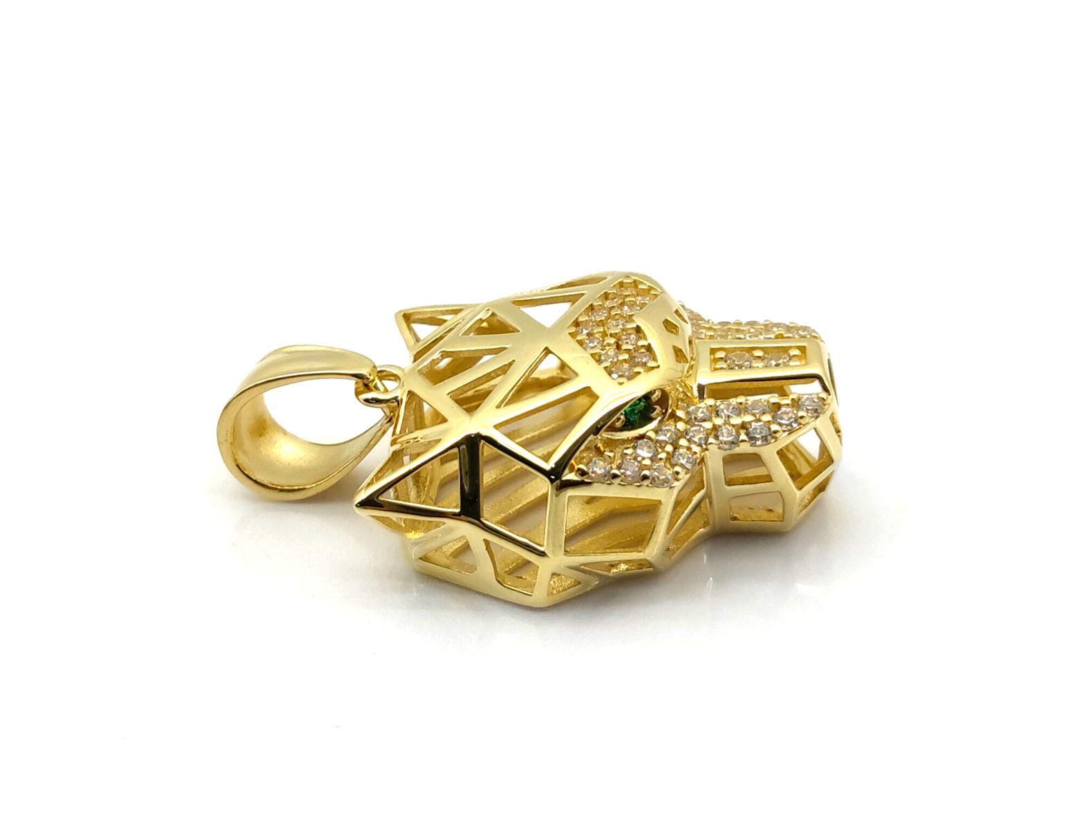 Colgante Oro 18k Con Circonita - Imagen 2