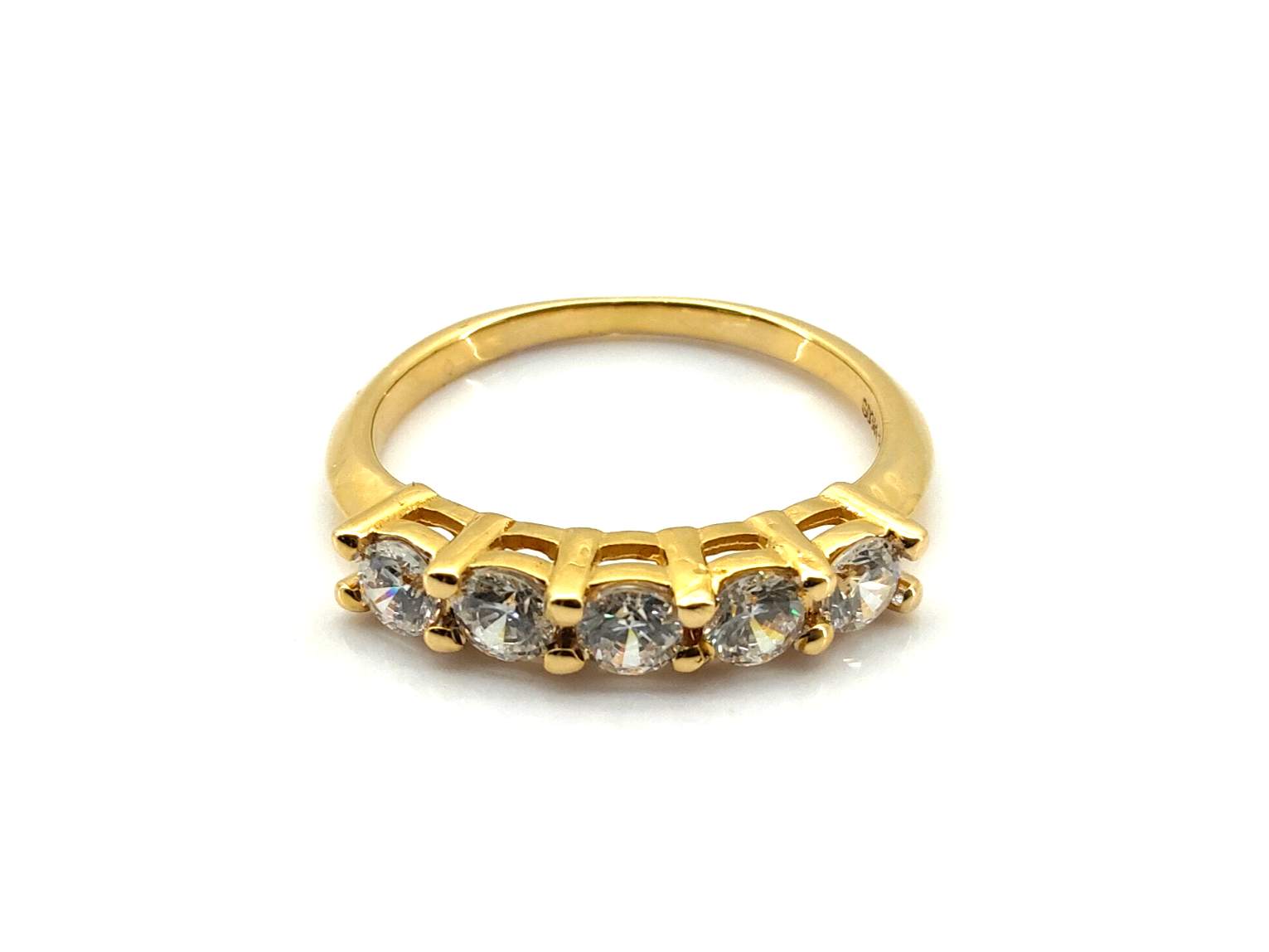 Sortija Oro 18k Con Circonita - Imagen 2