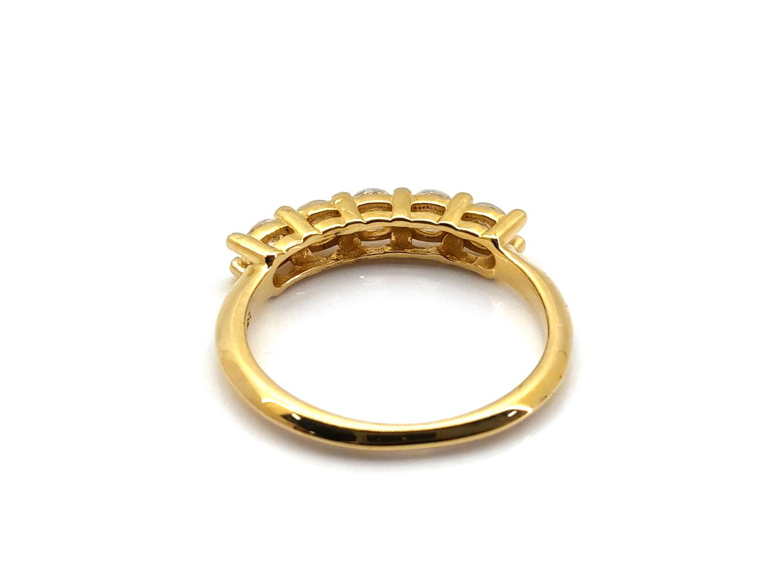 Sortija Oro 18k Con Circonita - Imagen 4