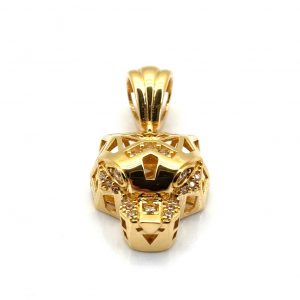 Colgante Oro 18k Con Circonita