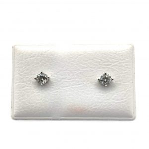 Pendientes Oro 18k Con Circonita