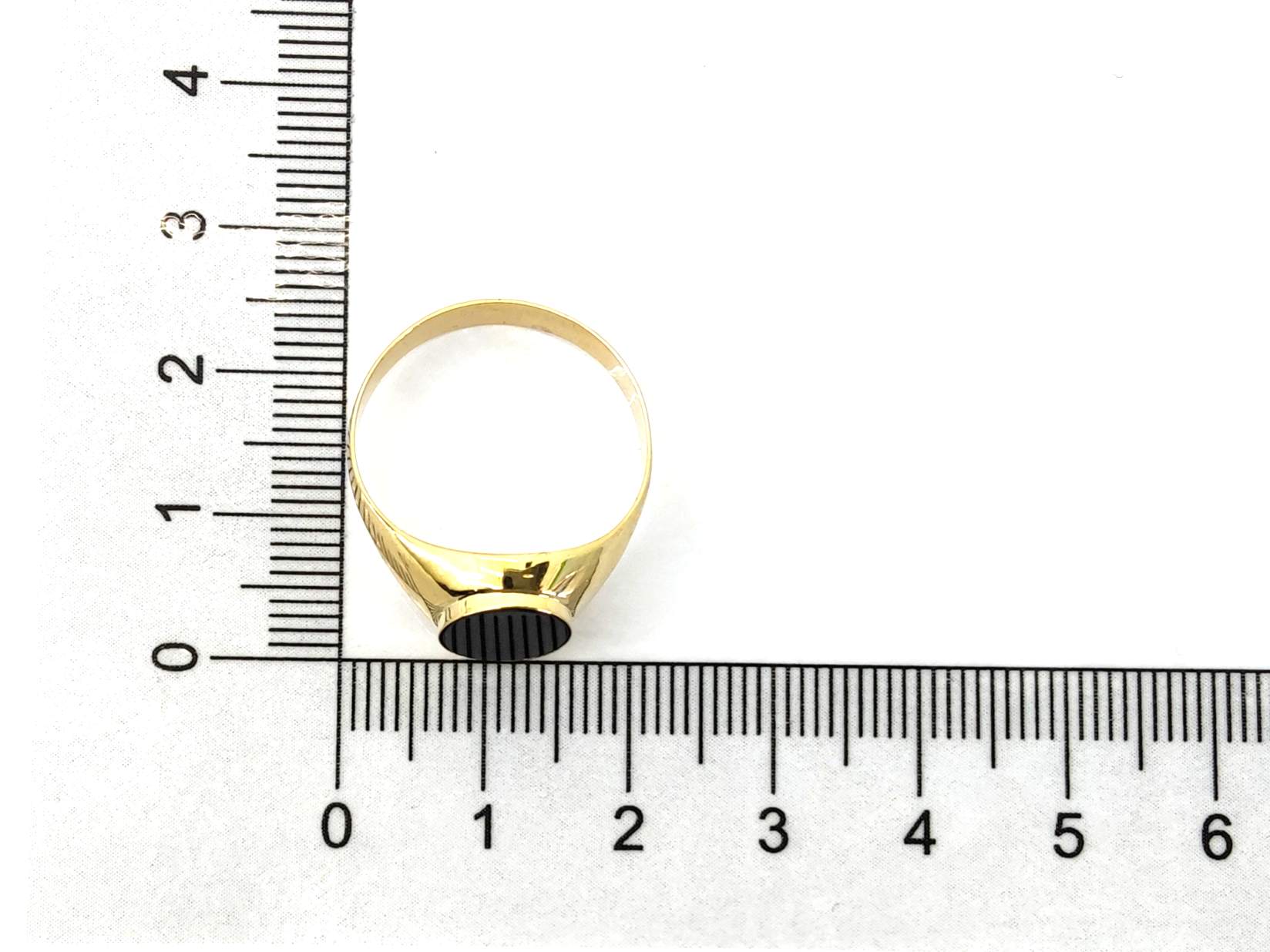 Sello Oro 18k Con Circonita - Imagen 5