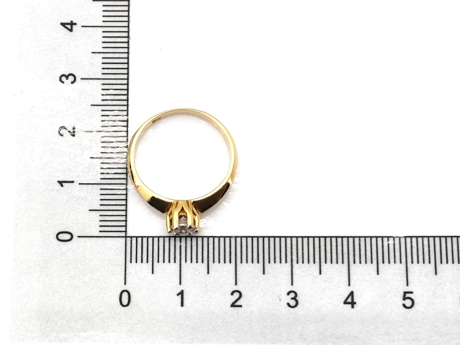 Alianza Oro 18k Con Circonita - Imagen 5