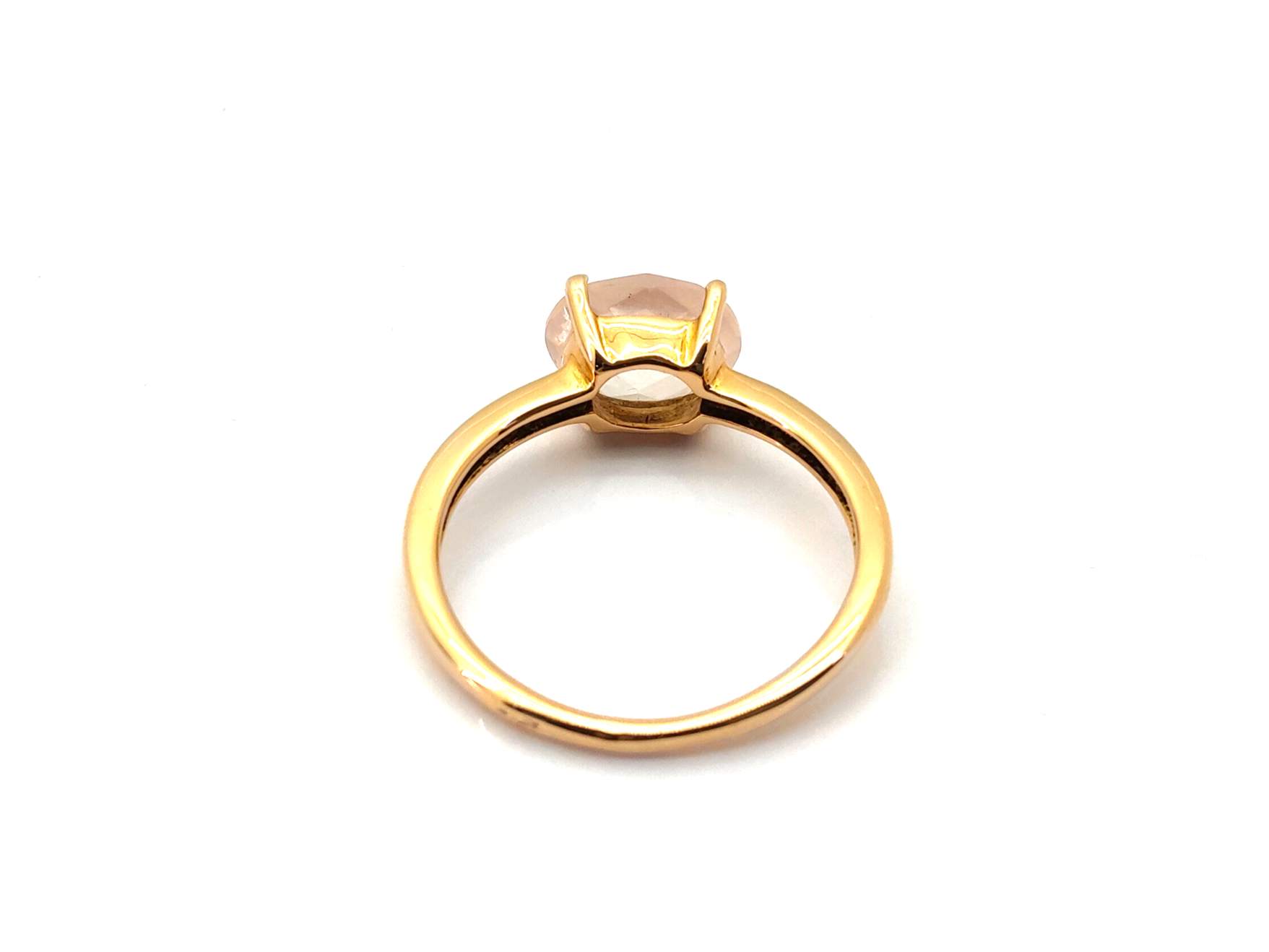 Sortija Oro 18k Con Cuarzo - Imagen 4