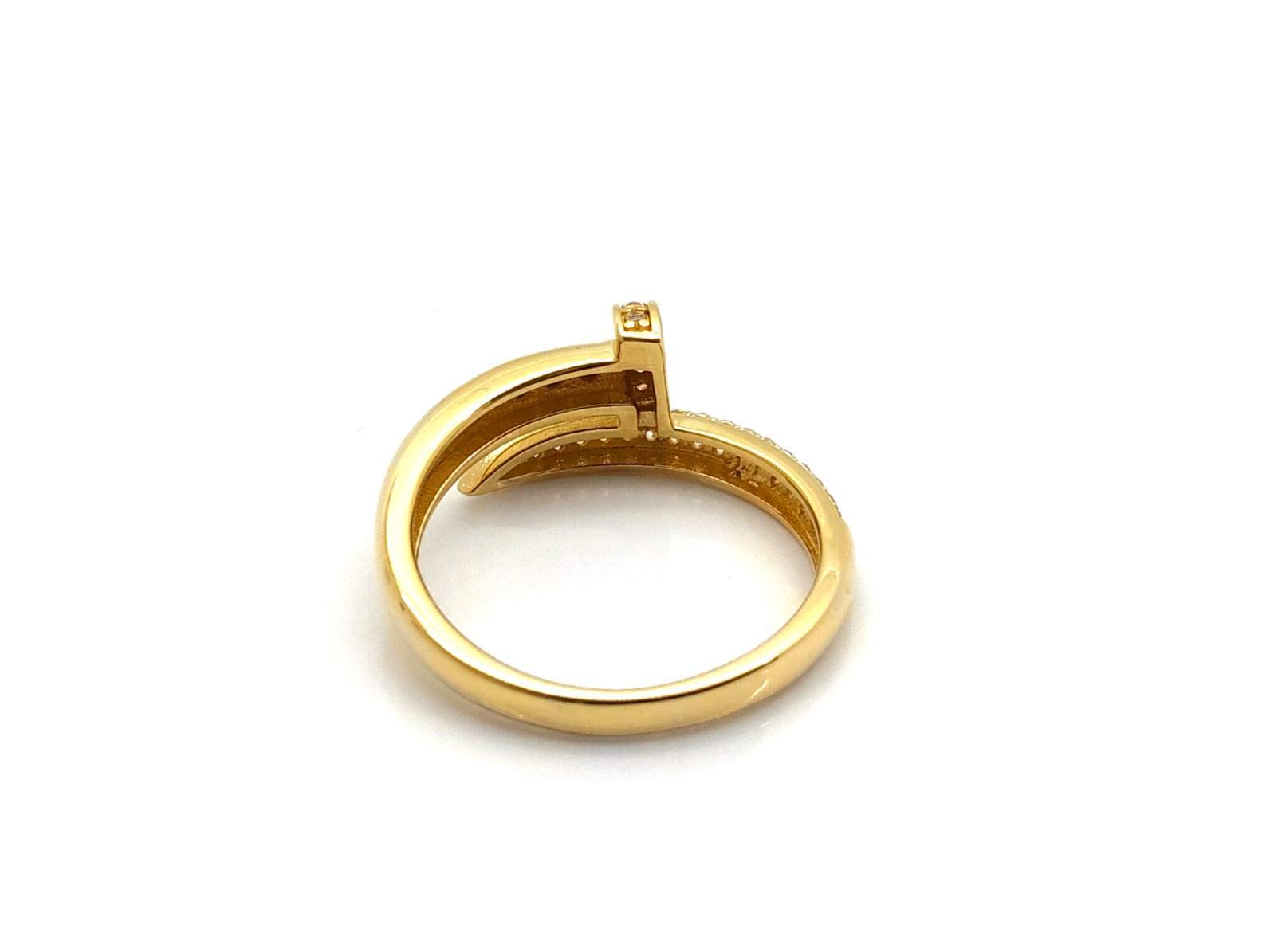 Sortija Oro 18k Con Circonita - Imagen 4