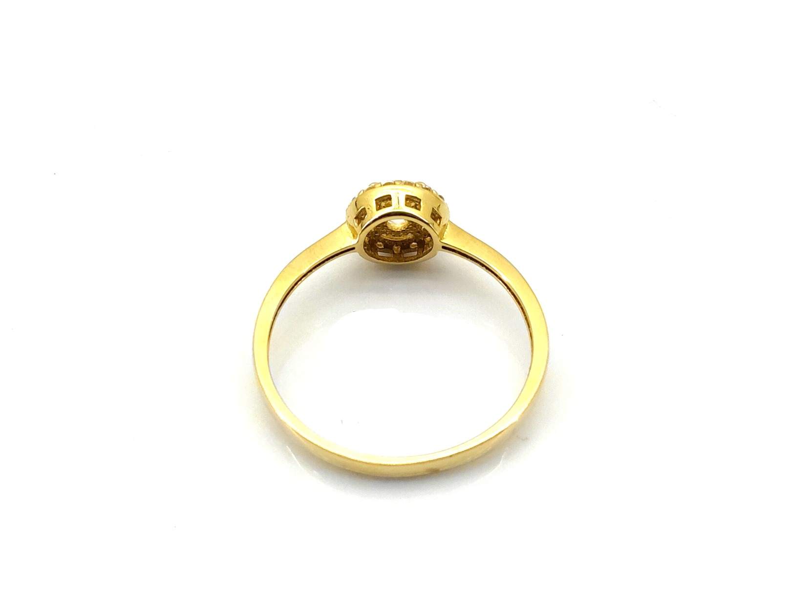 Sortija Oro 18k Con Circonita - Imagen 4