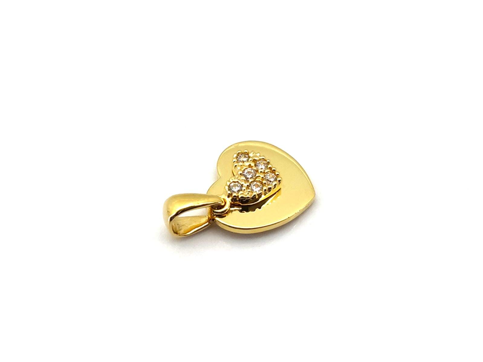 Colgante Oro 18k Con Circonita - Imagen 2
