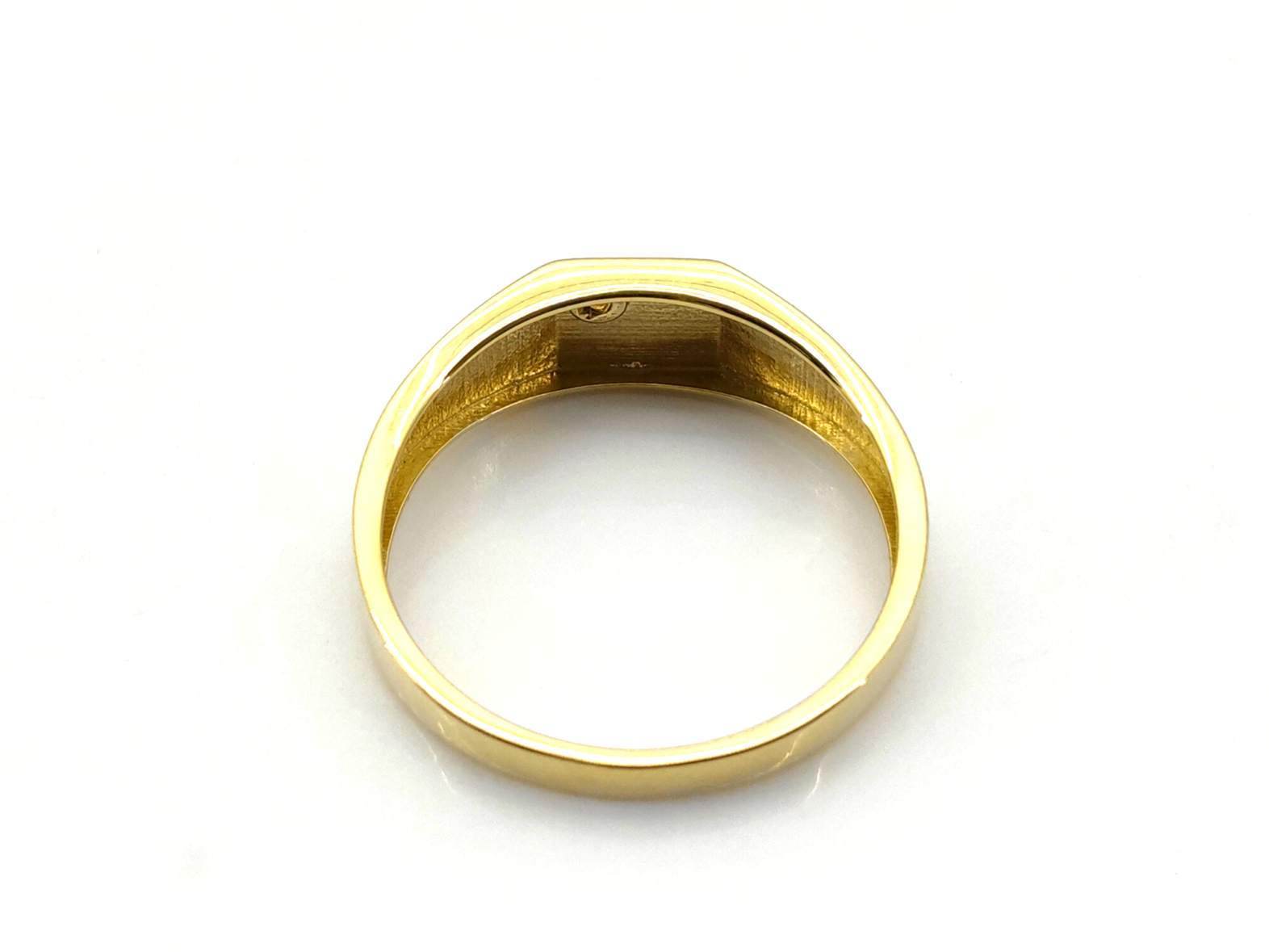 Sello Oro 18k Con Circonita - Imagen 4