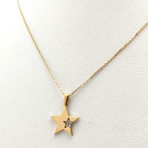 Gargantilla Oro 18k Con Circonita 22cm