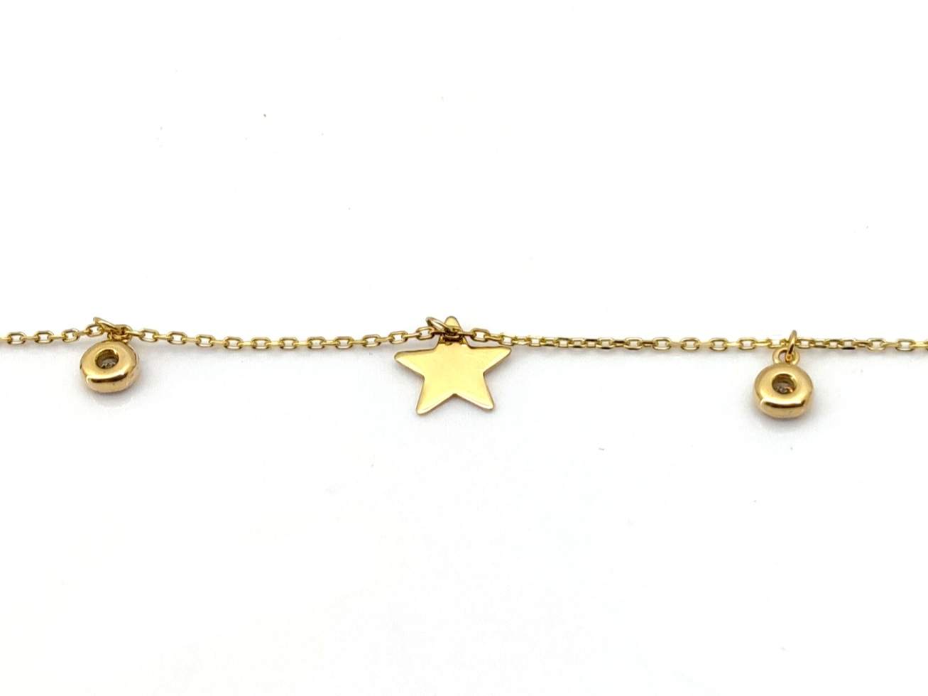 Gargantilla Oro 18k Con Circonita 22cm - Imagen 4