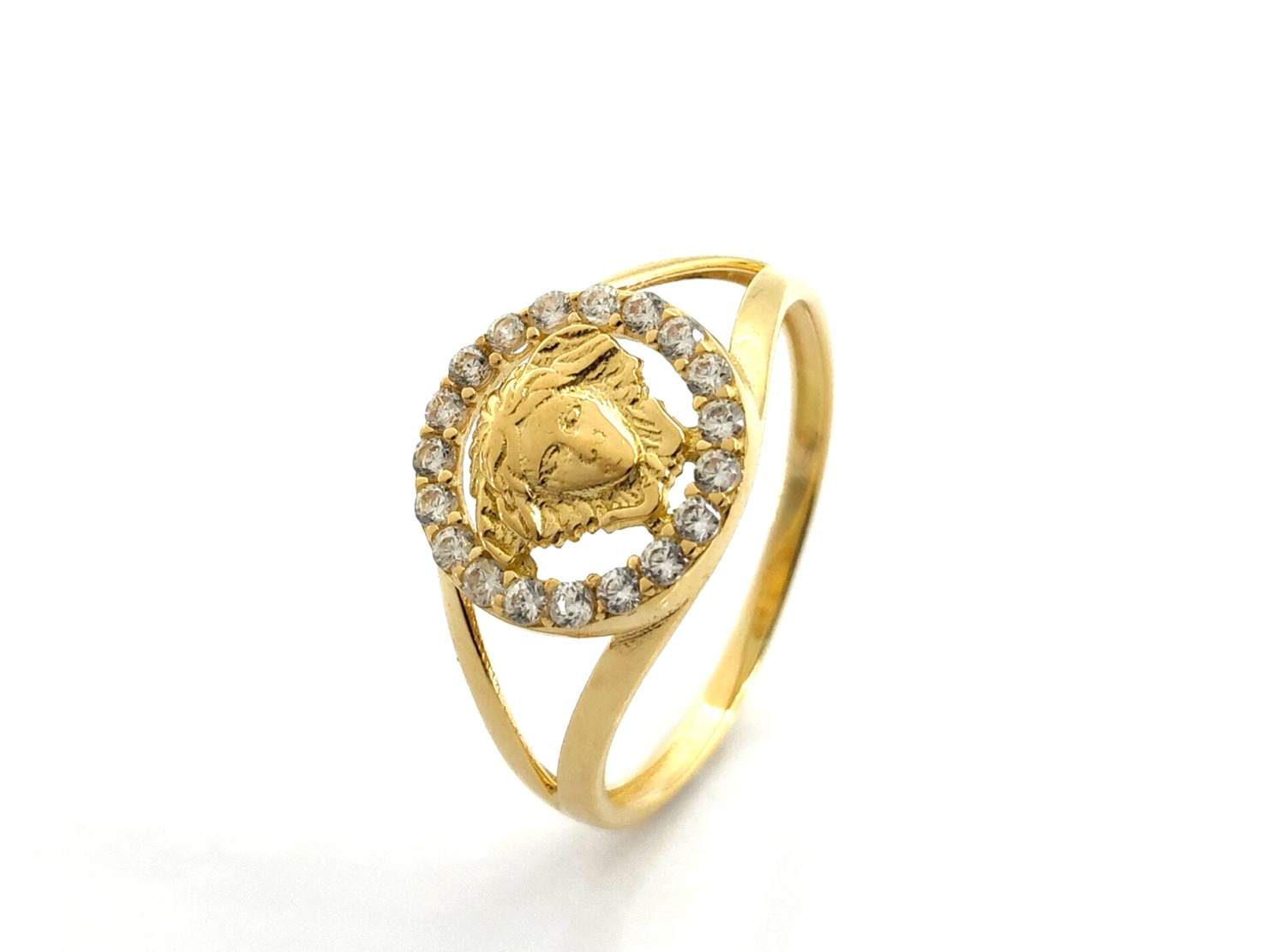 Sello Oro 18k Con Circonita
