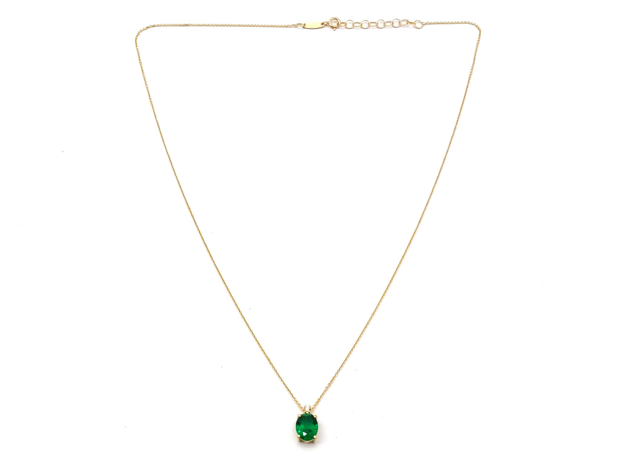 Gargantilla Oro 18k Con Circonita 22cm - Imagen 2