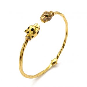 Pulsera Oro 18k Con Circonita
