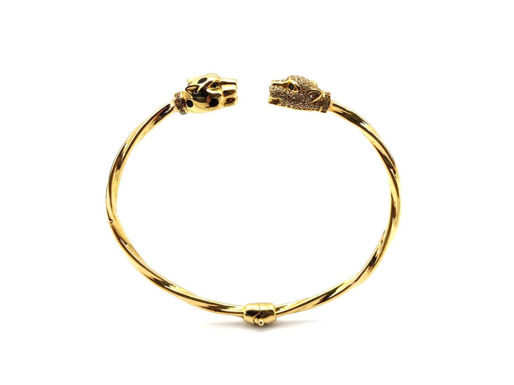 Pulsera Oro 18k Con Circonita - Imagen 2