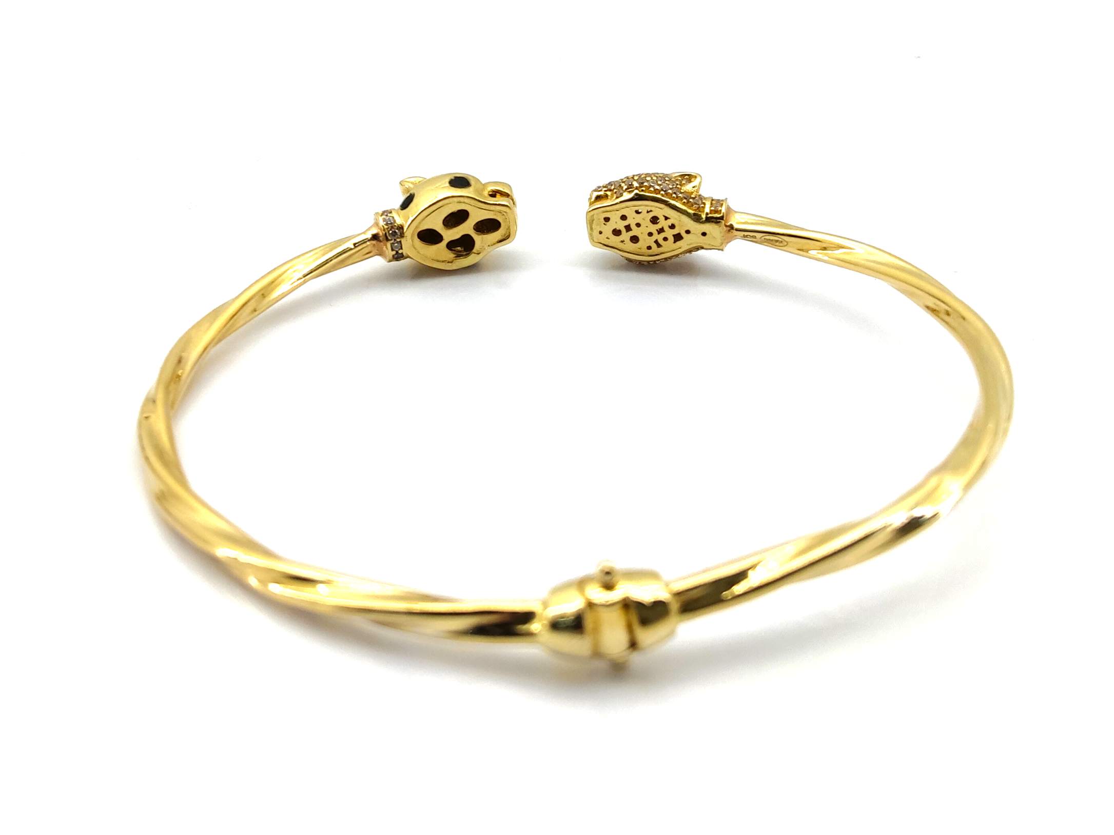 Pulsera Oro 18k Con Circonita - Imagen 3