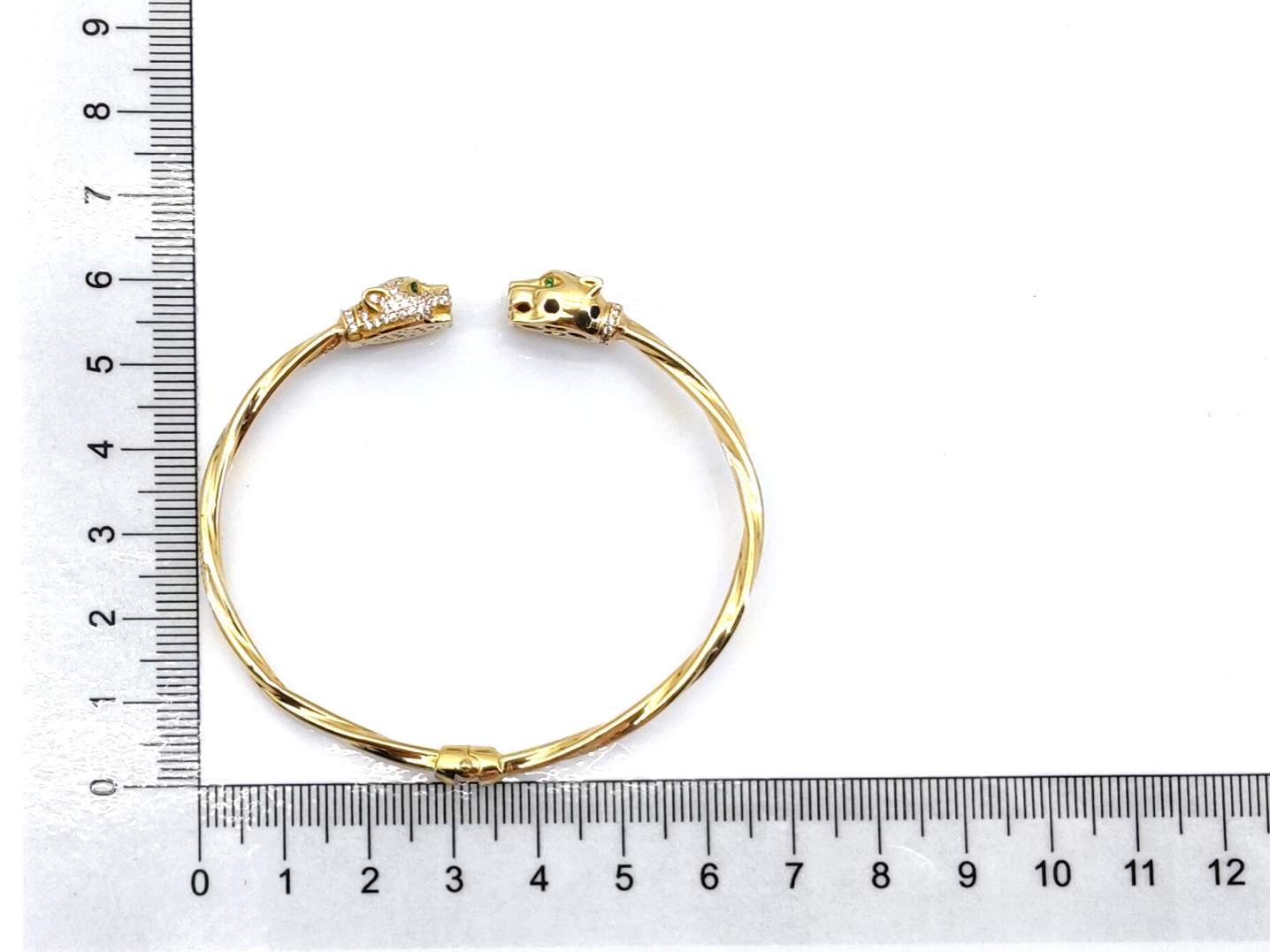 Pulsera Oro 18k Con Circonita - Imagen 5