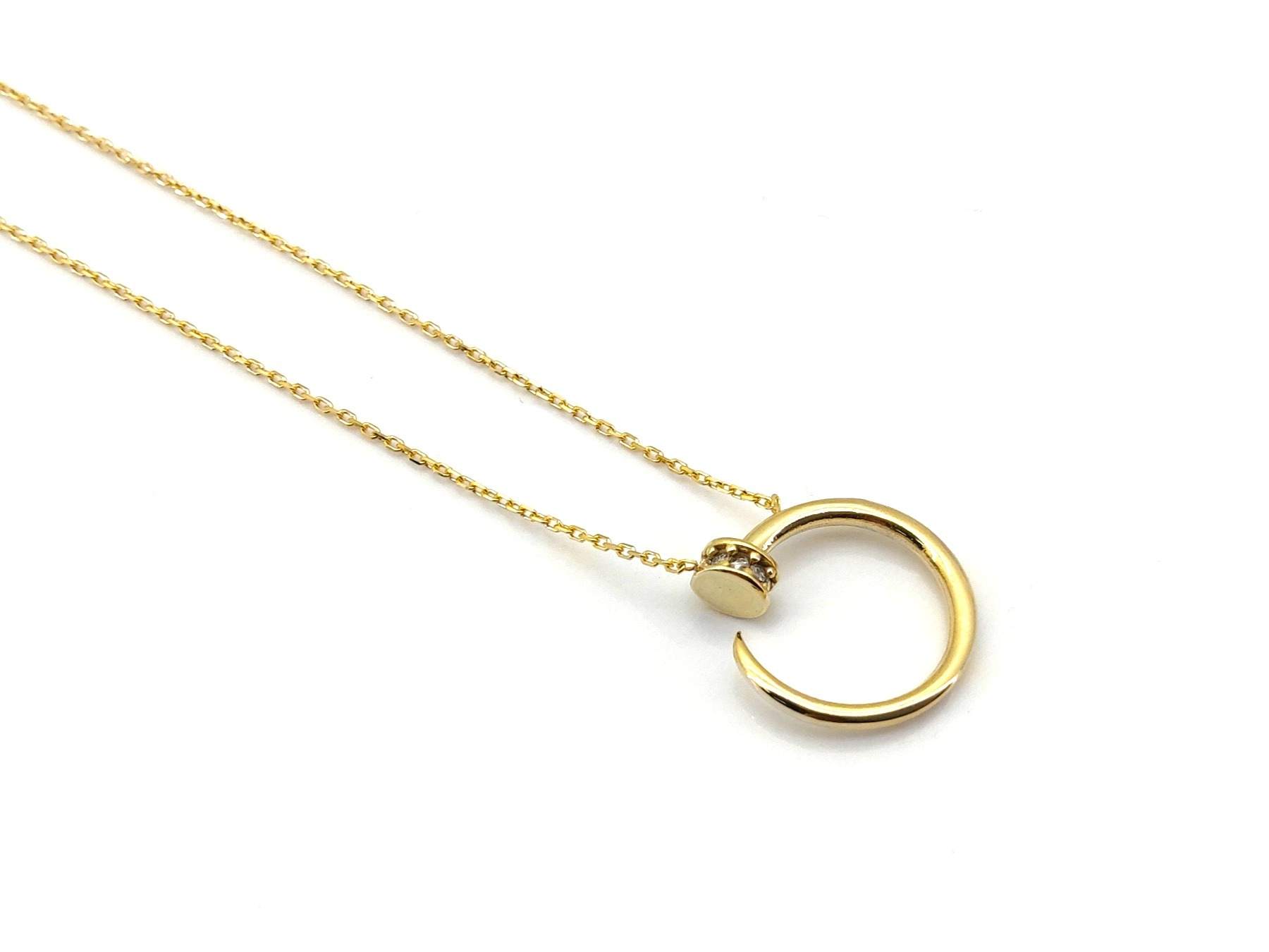 Gargantilla Oro 18k Con Circonita 22cm - Imagen 3