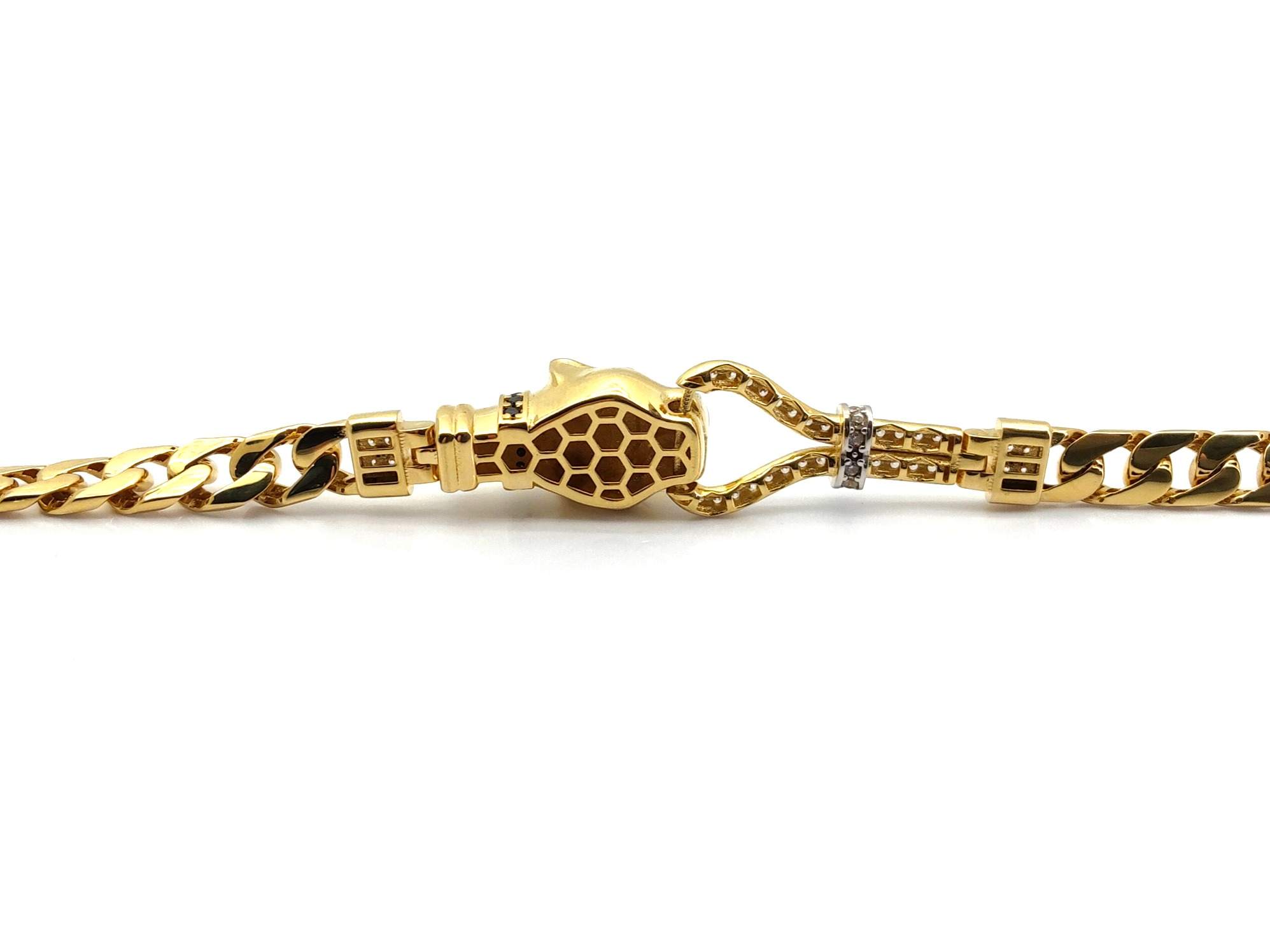 Pulsera Oro 18k Con Circonita - Imagen 4