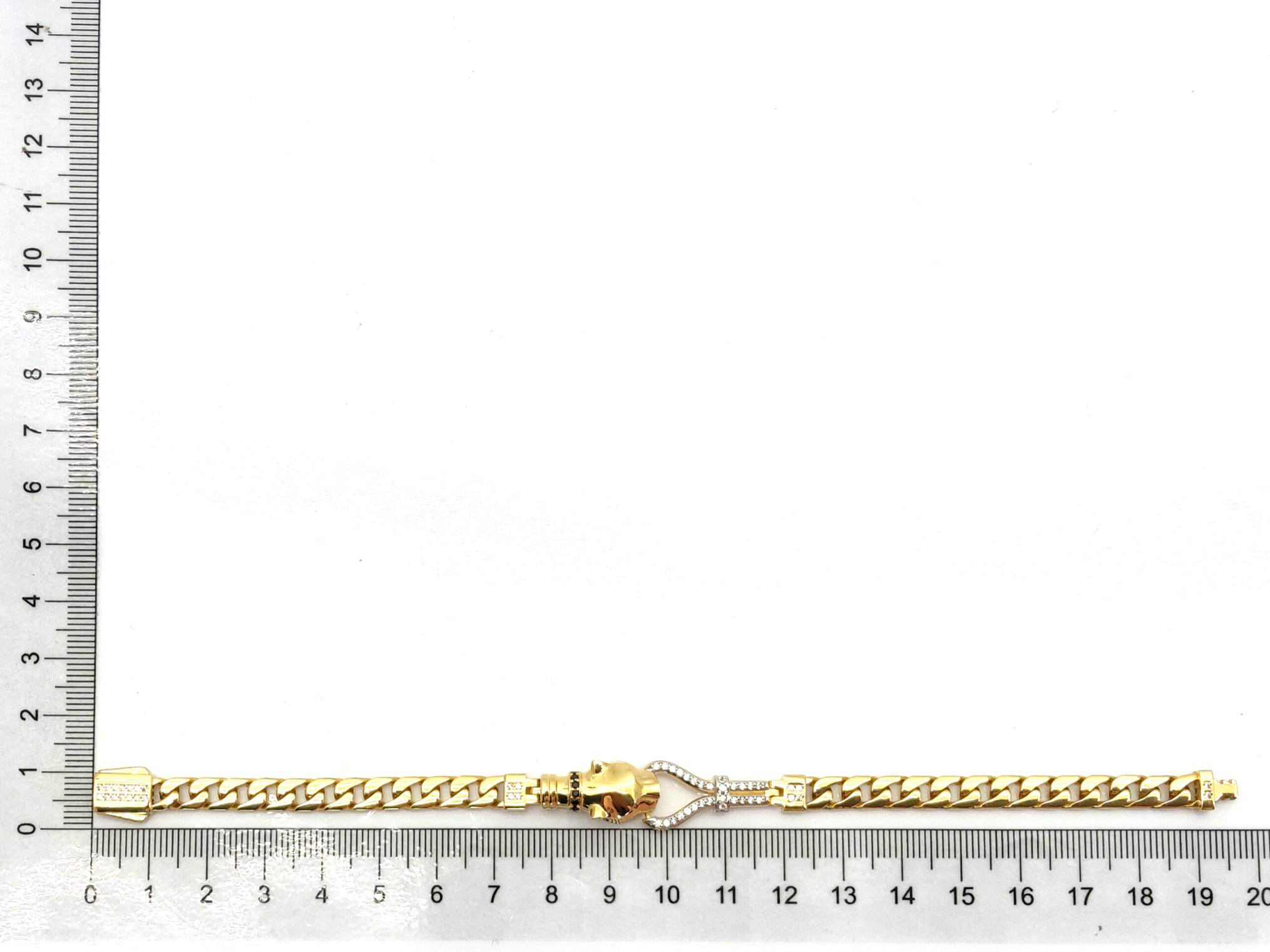Pulsera Oro 18k Con Circonita - Imagen 5