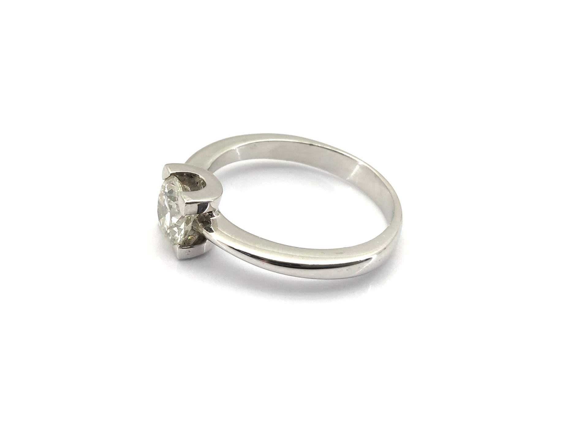 Sortija Oro 18k Con Diamante - Imagen 3
