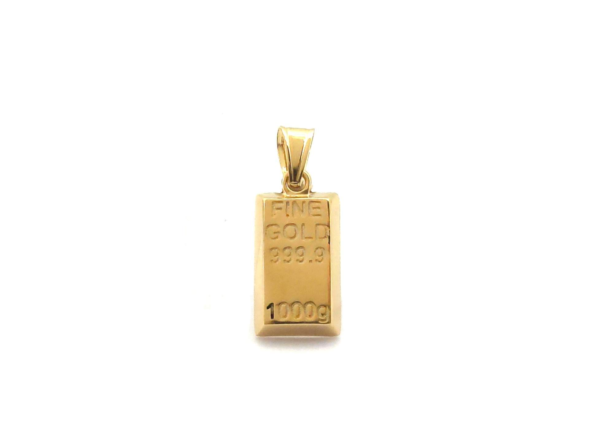 Colgante Oro 18k Con Circonita