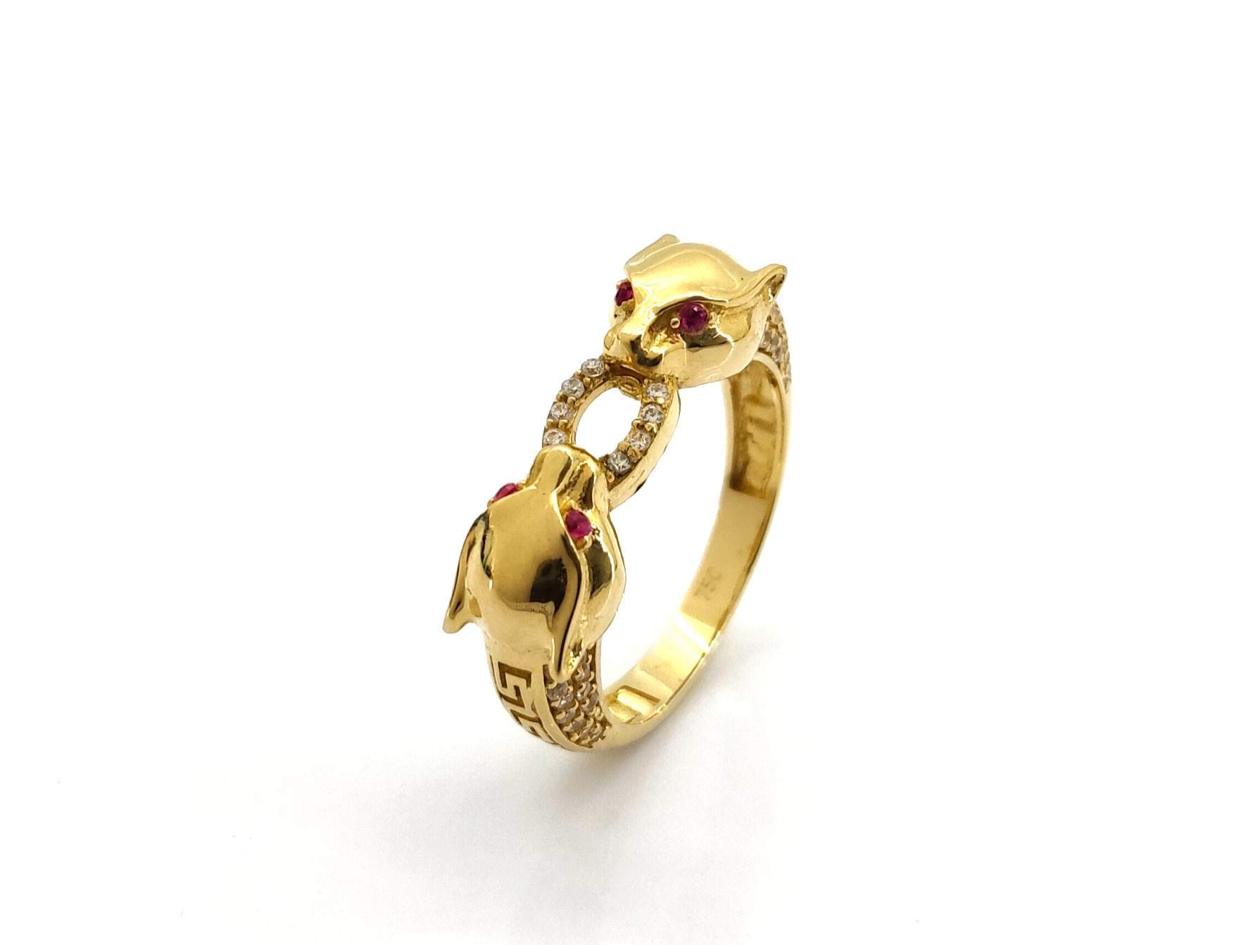 Sortija Oro 18k Con Circonita