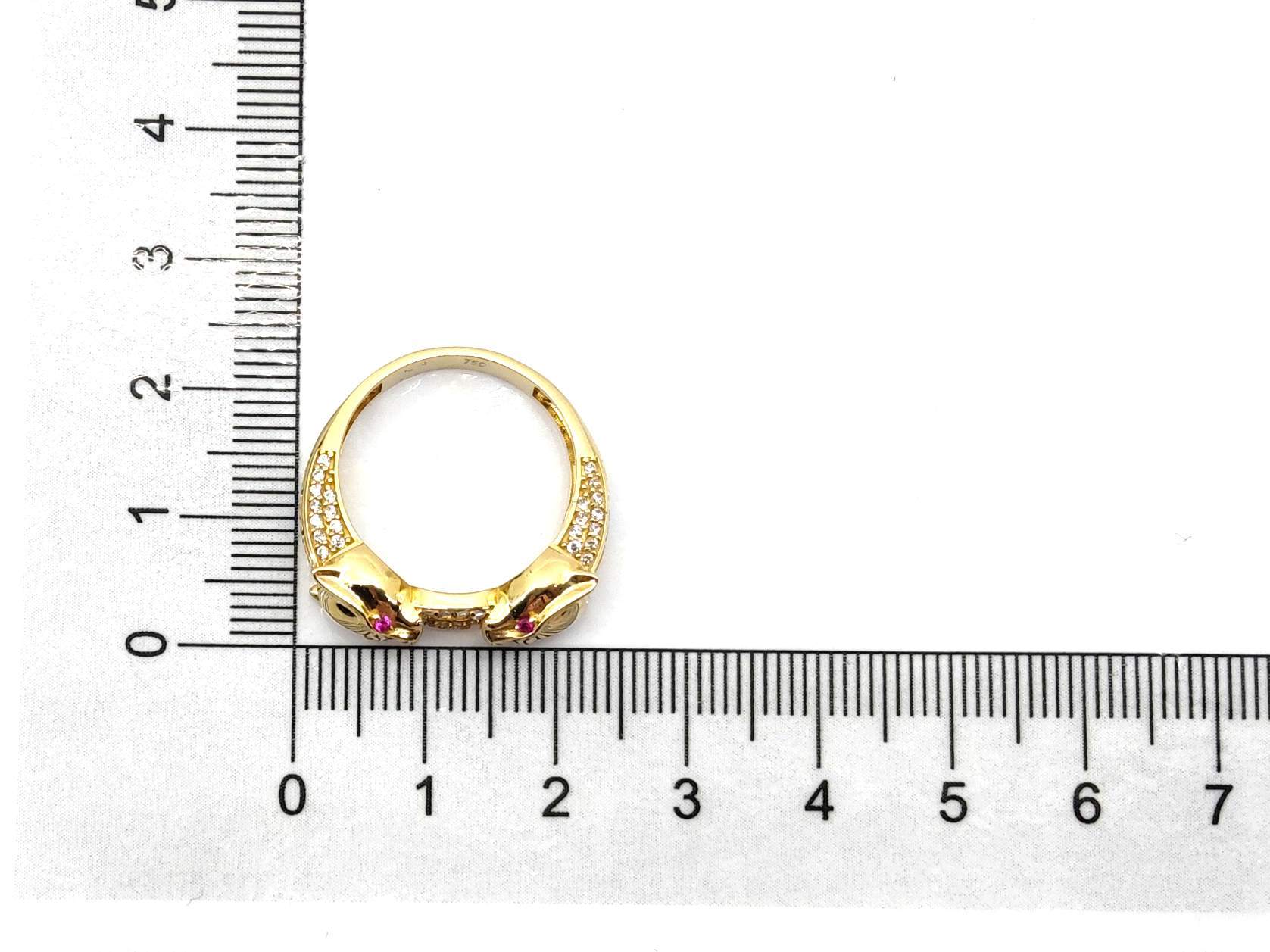 Sortija Oro 18k Con Circonita - Imagen 5