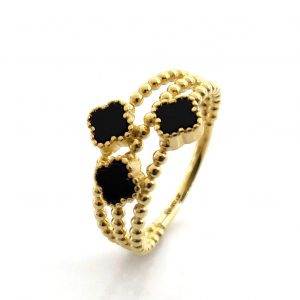 Sortija Oro 18k Con Circonita