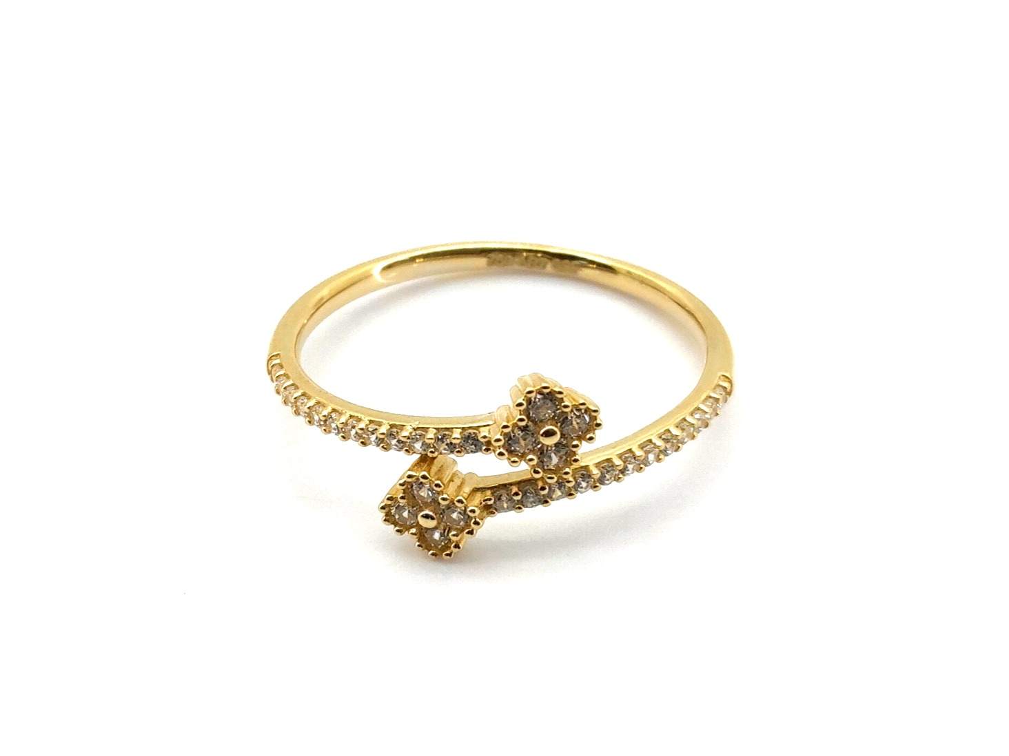 Sortija Oro 18k Con Circonita - Imagen 2