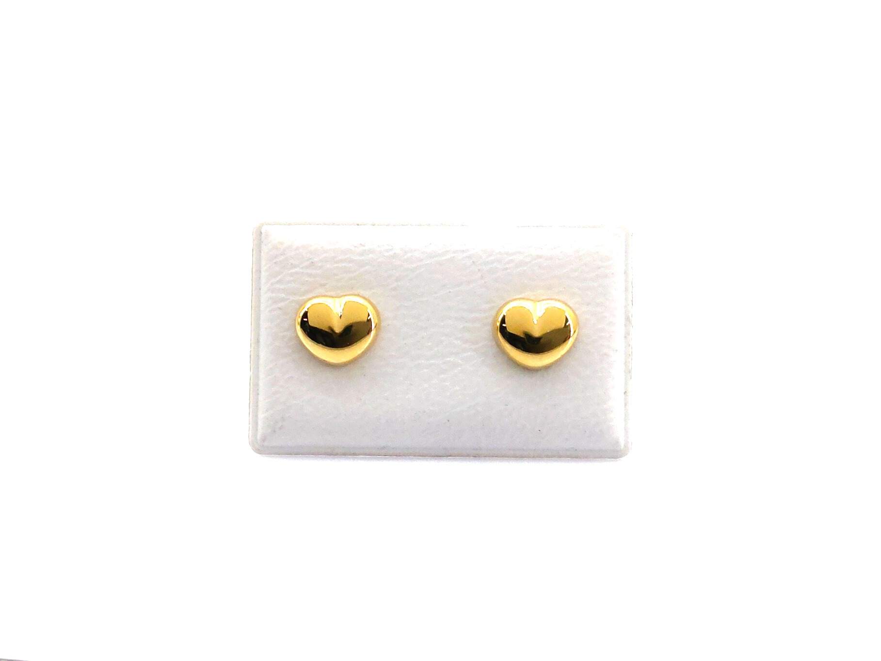 Pendientes Oro 18k Con Circonita