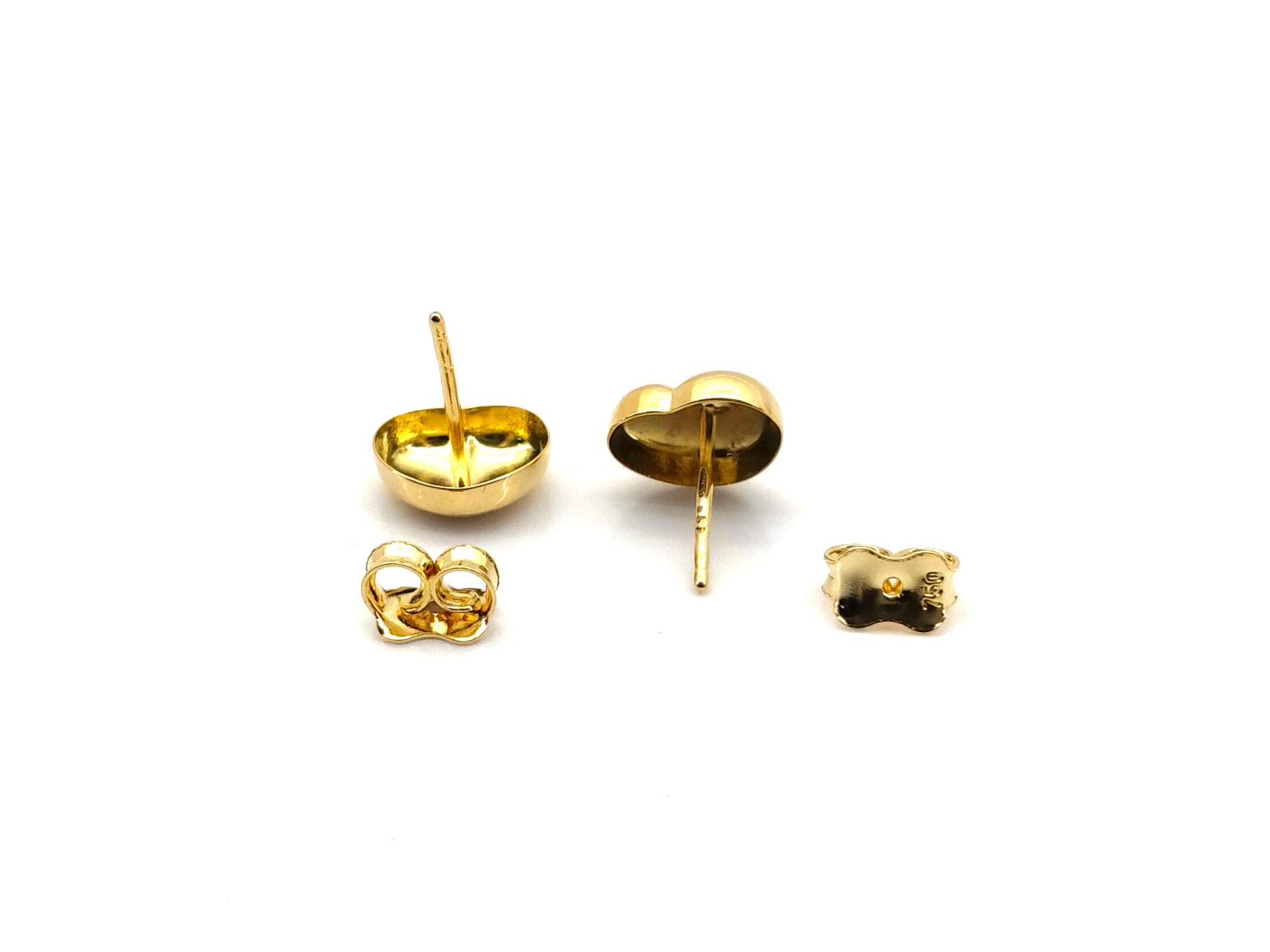 Pendientes Oro 18k Con Circonita - Imagen 3