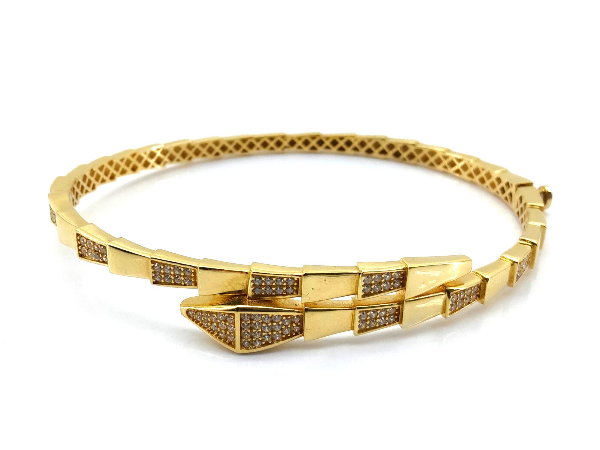Pulsera Oro 18k Con Circonita - Imagen 2