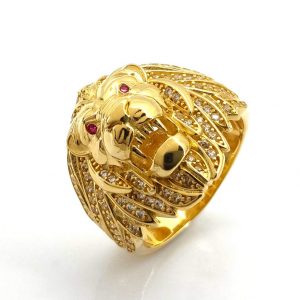Sello Oro 18k Con Circonita