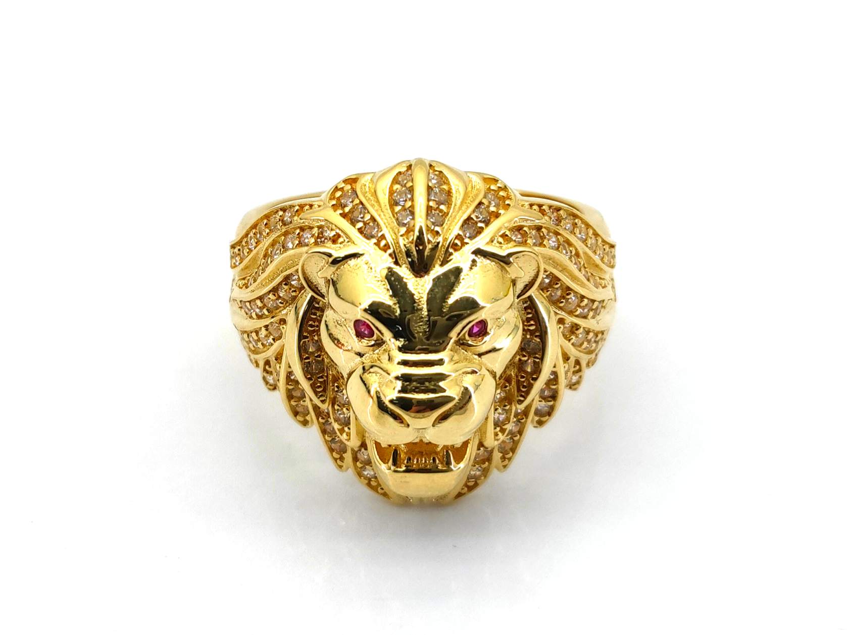 Sello Oro 18k Con Circonita - Imagen 2