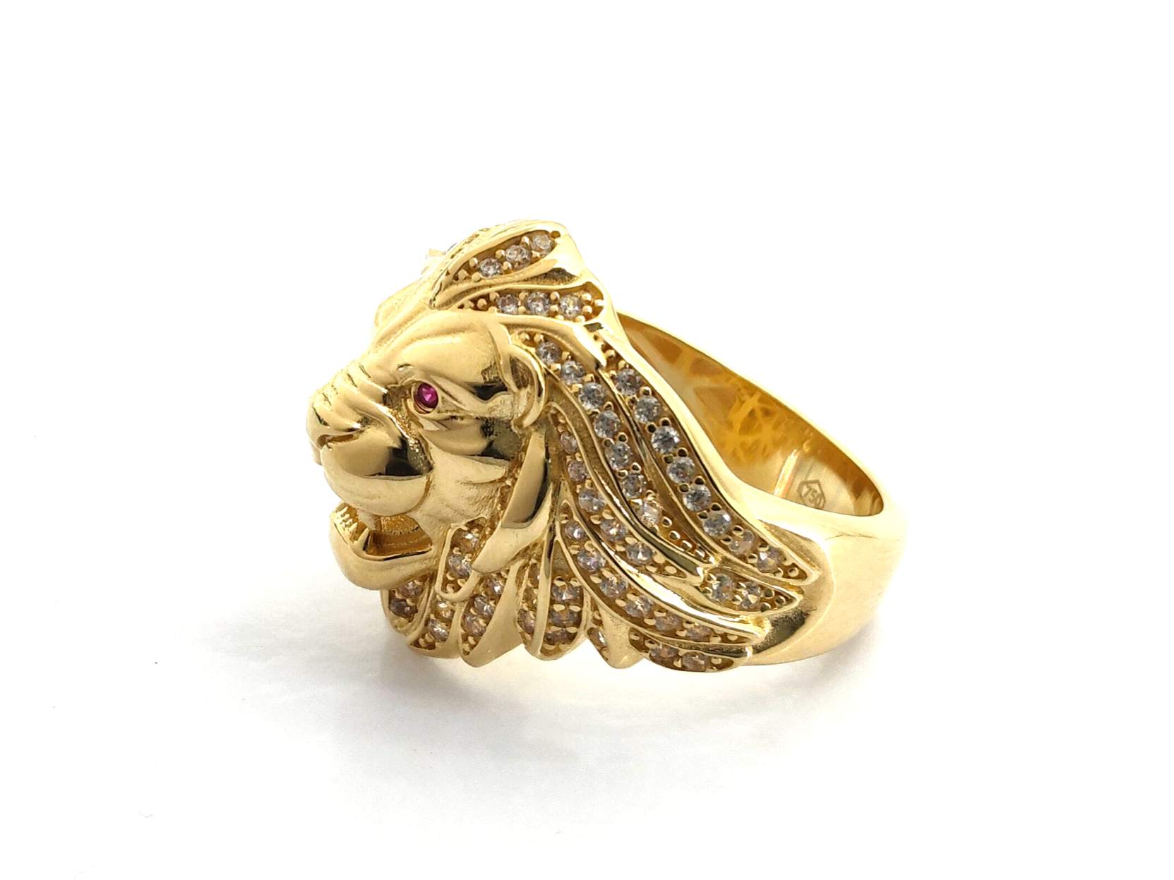 Sello Oro 18k Con Circonita - Imagen 3