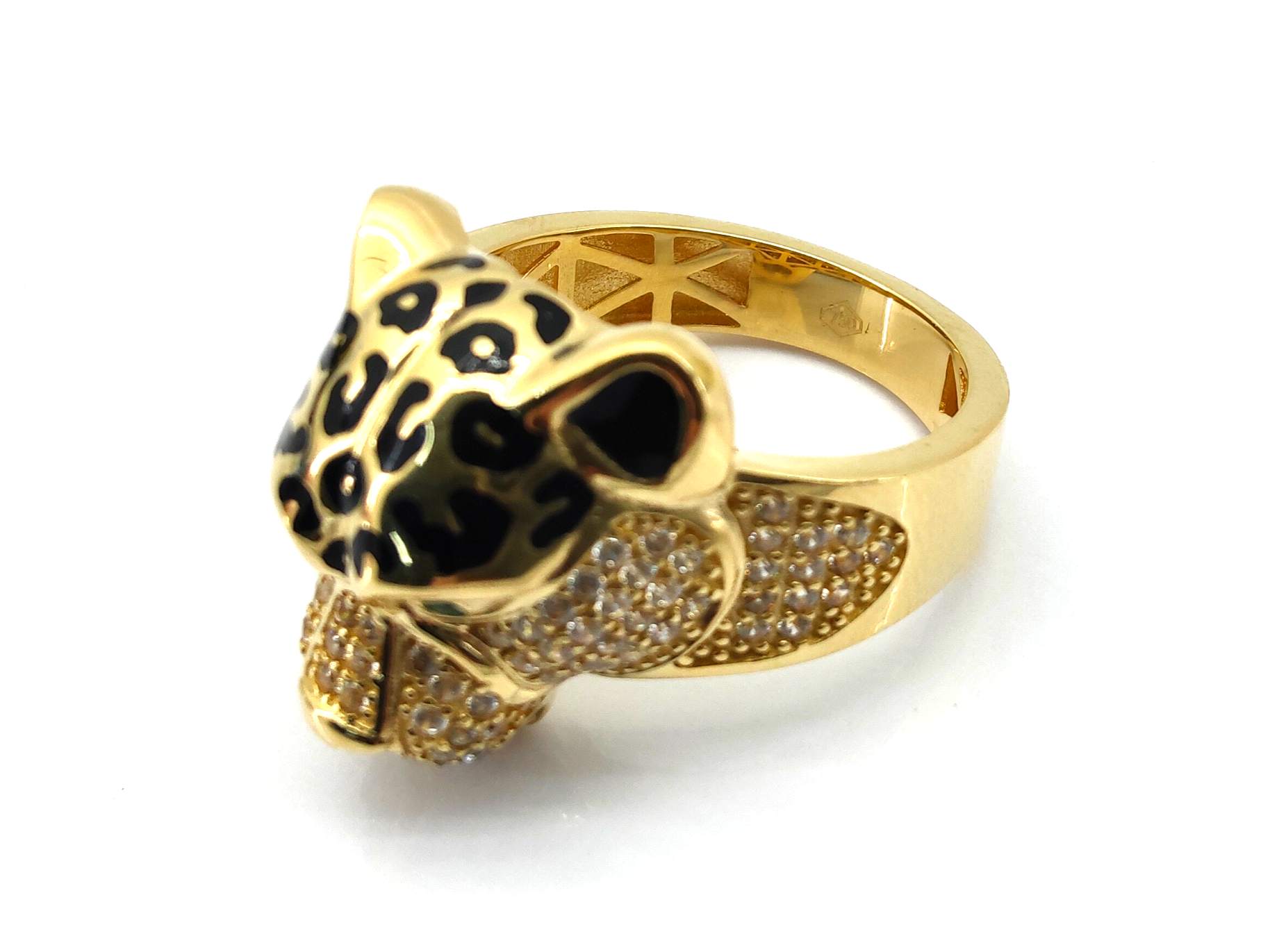 Sello Oro 18k Con Circonita - Imagen 3