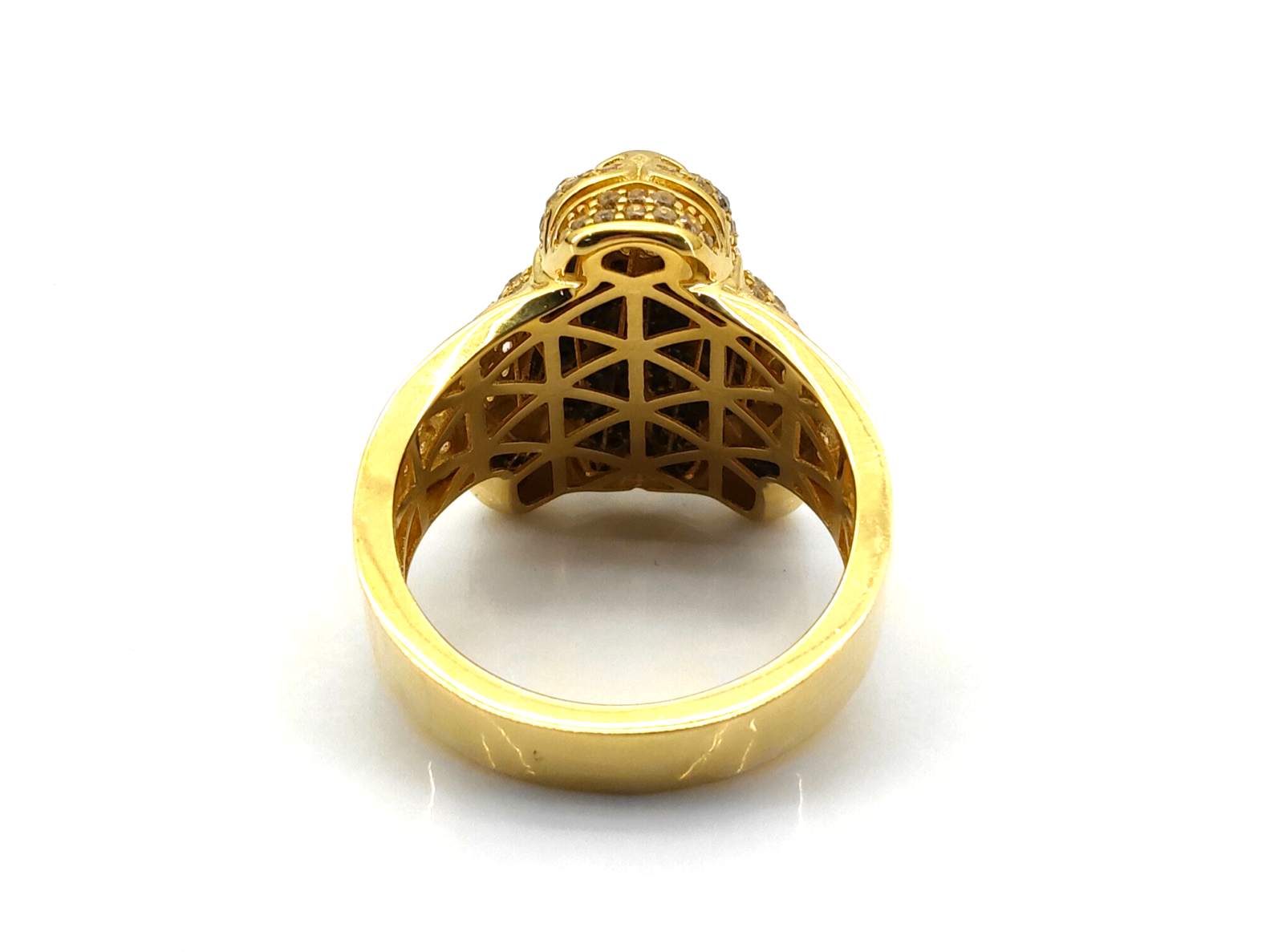 Sello Oro 18k Con Circonita - Imagen 4