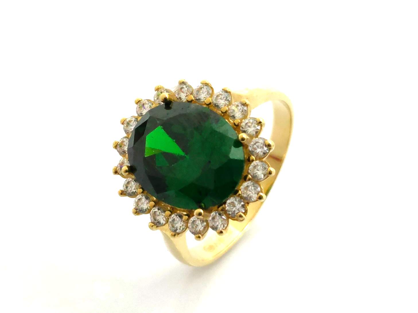 Sortija Oro 18k Con Circonita