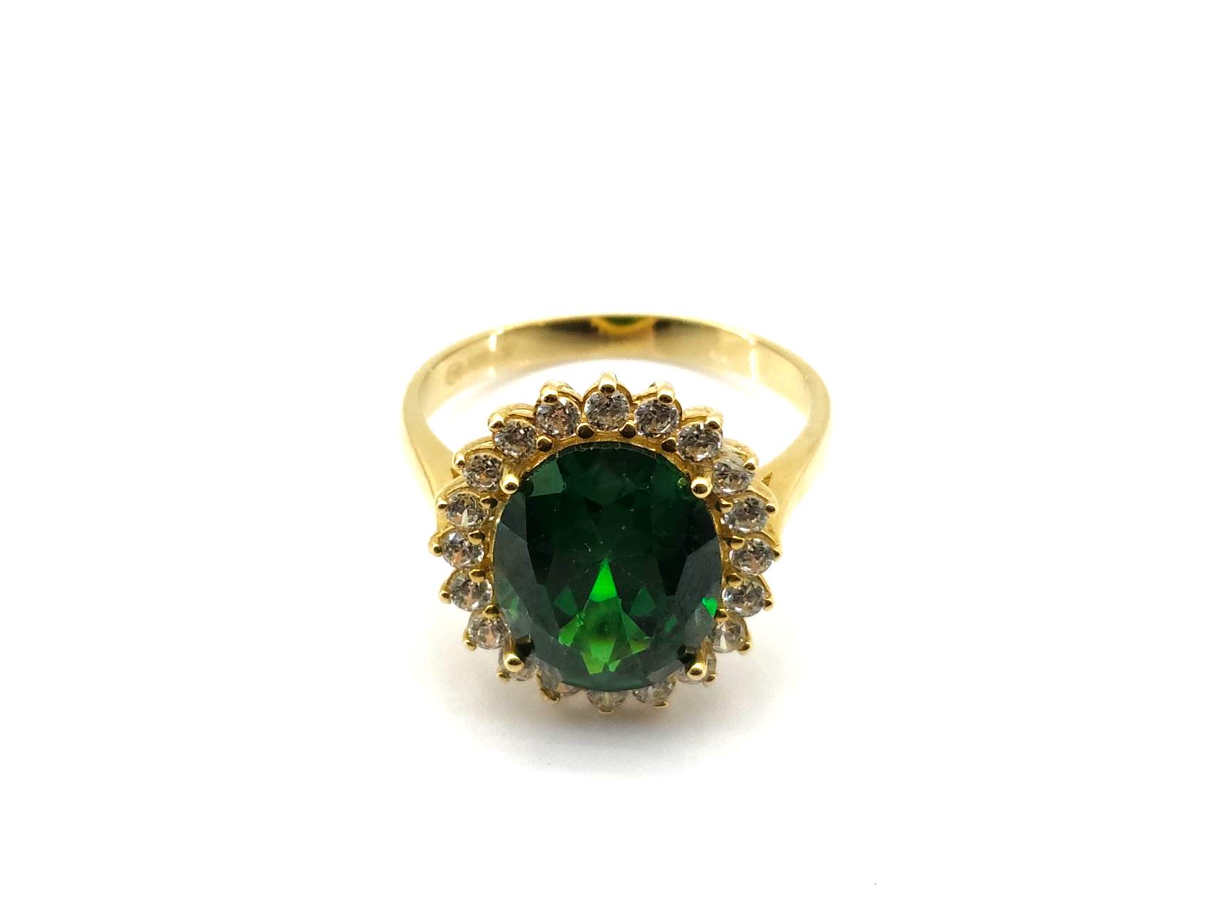 Sortija Oro 18k Con Circonita - Imagen 2