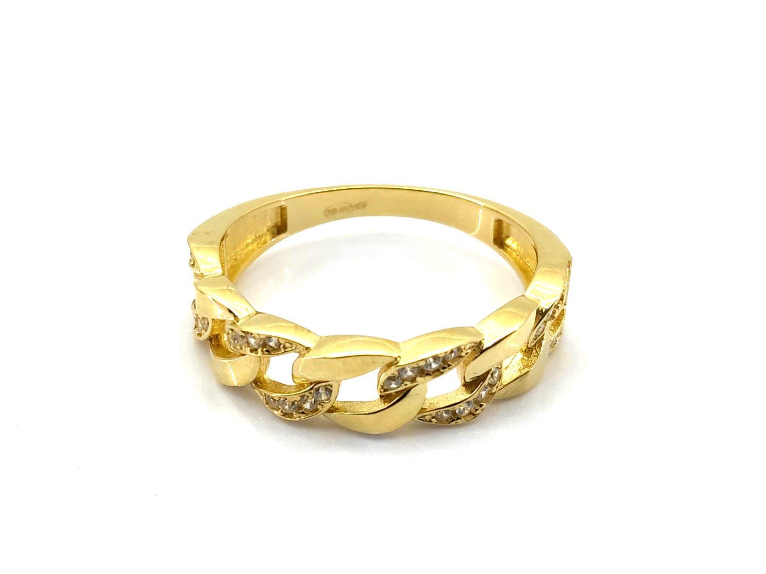 Sortija Oro 18k Con Circonita - Imagen 2