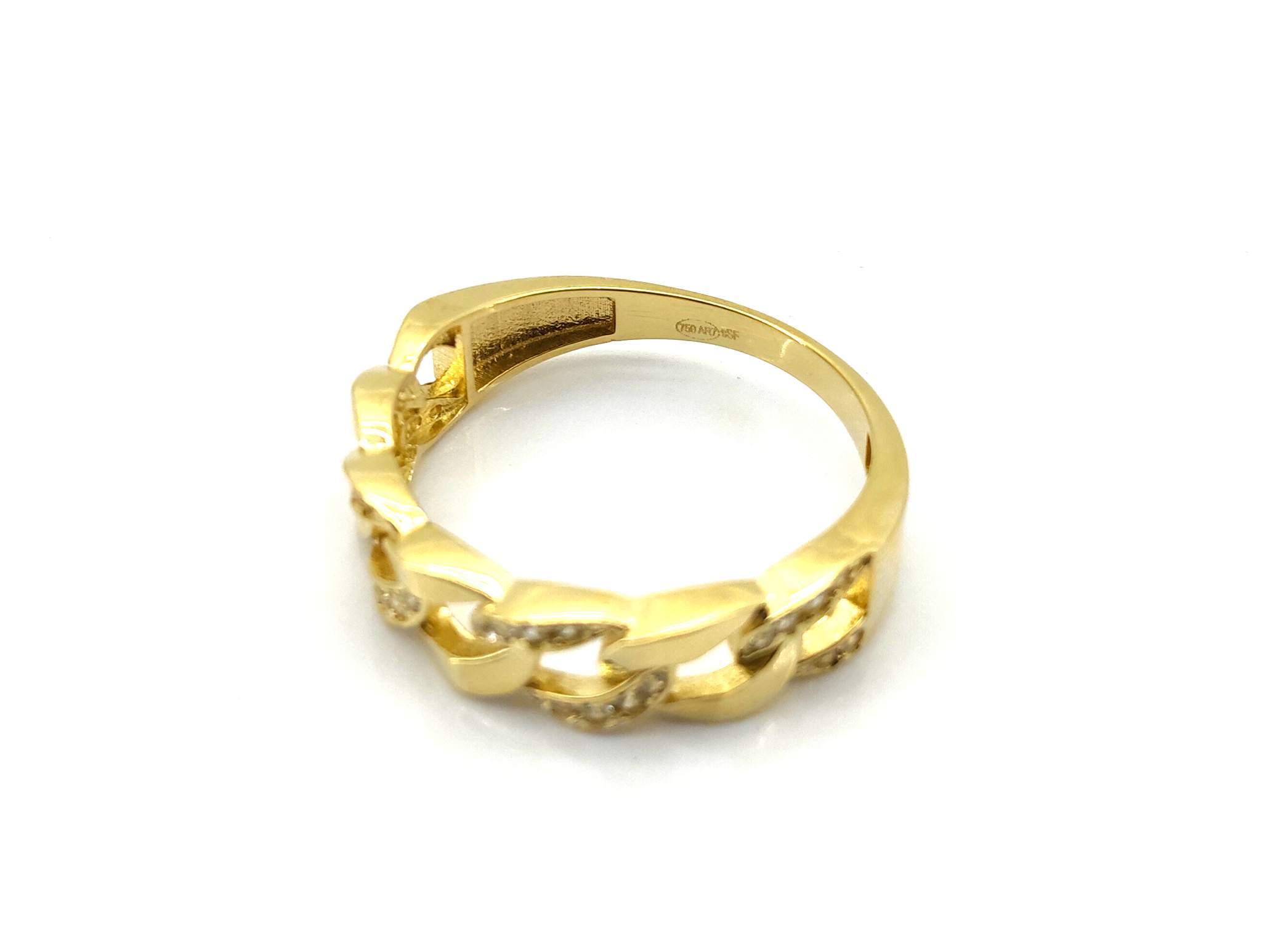 Sortija Oro 18k Con Circonita - Imagen 3