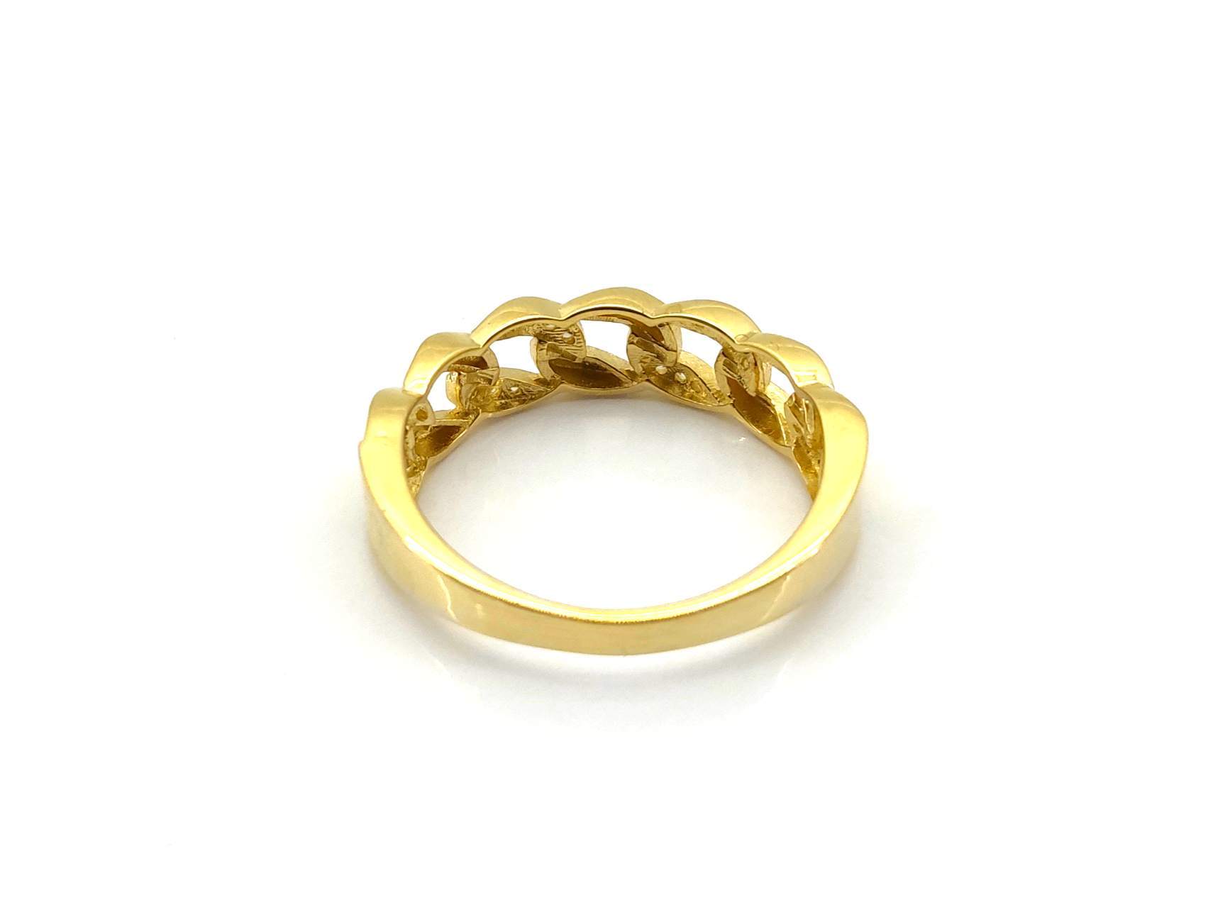 Sortija Oro 18k Con Circonita - Imagen 4