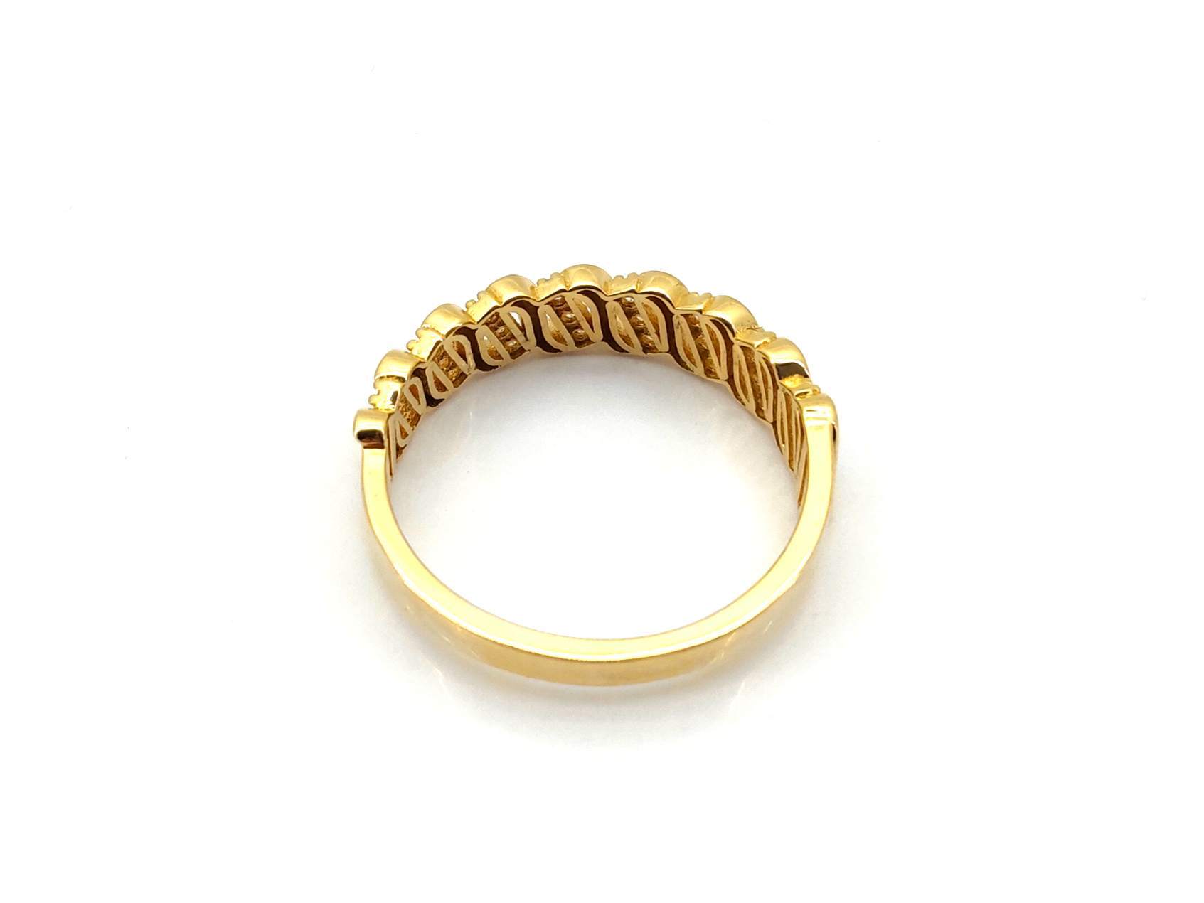 Sortija Oro 18k Con Circonita - Imagen 4