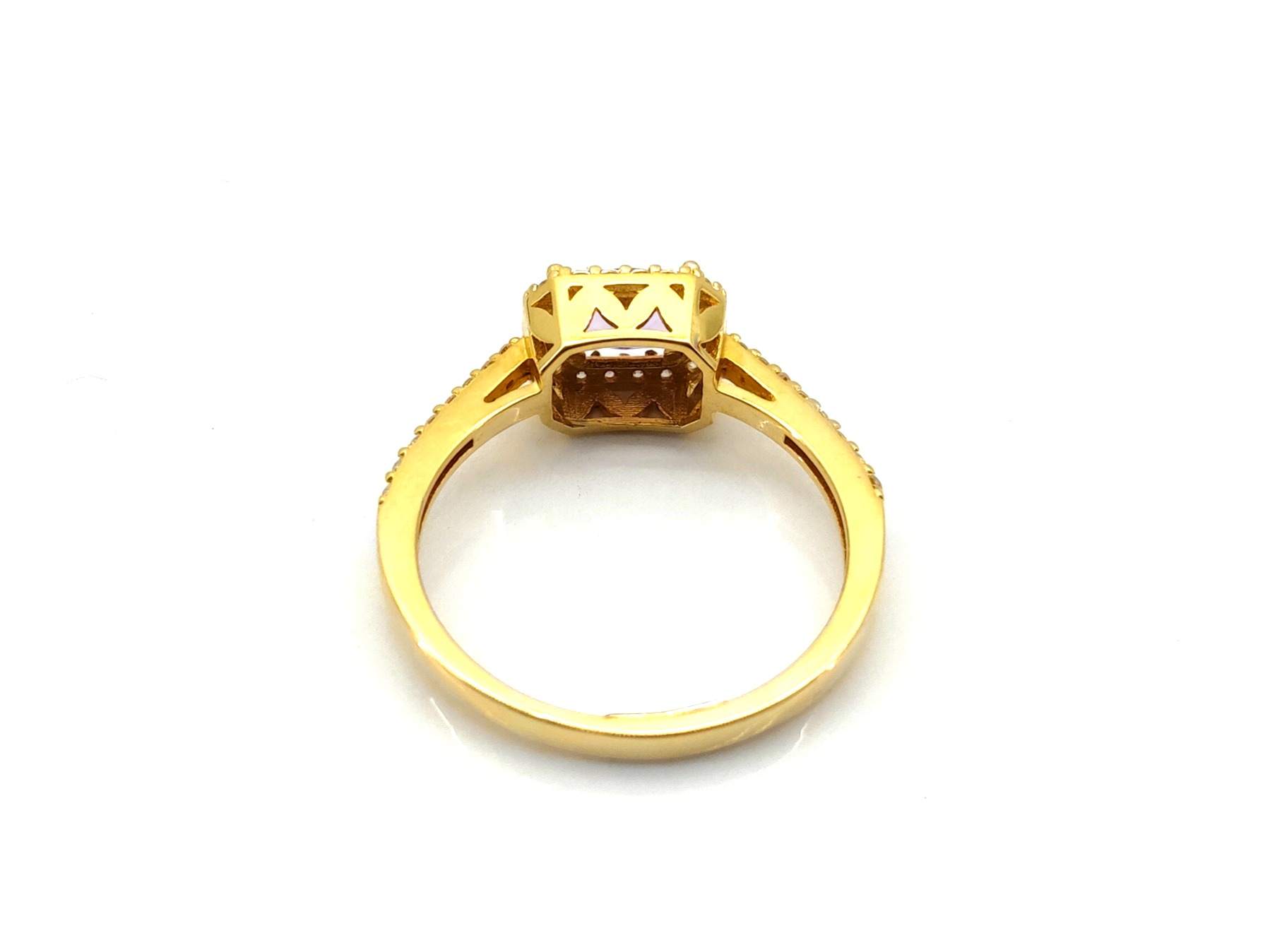Sortija Oro 18k Con Circonita - Imagen 4